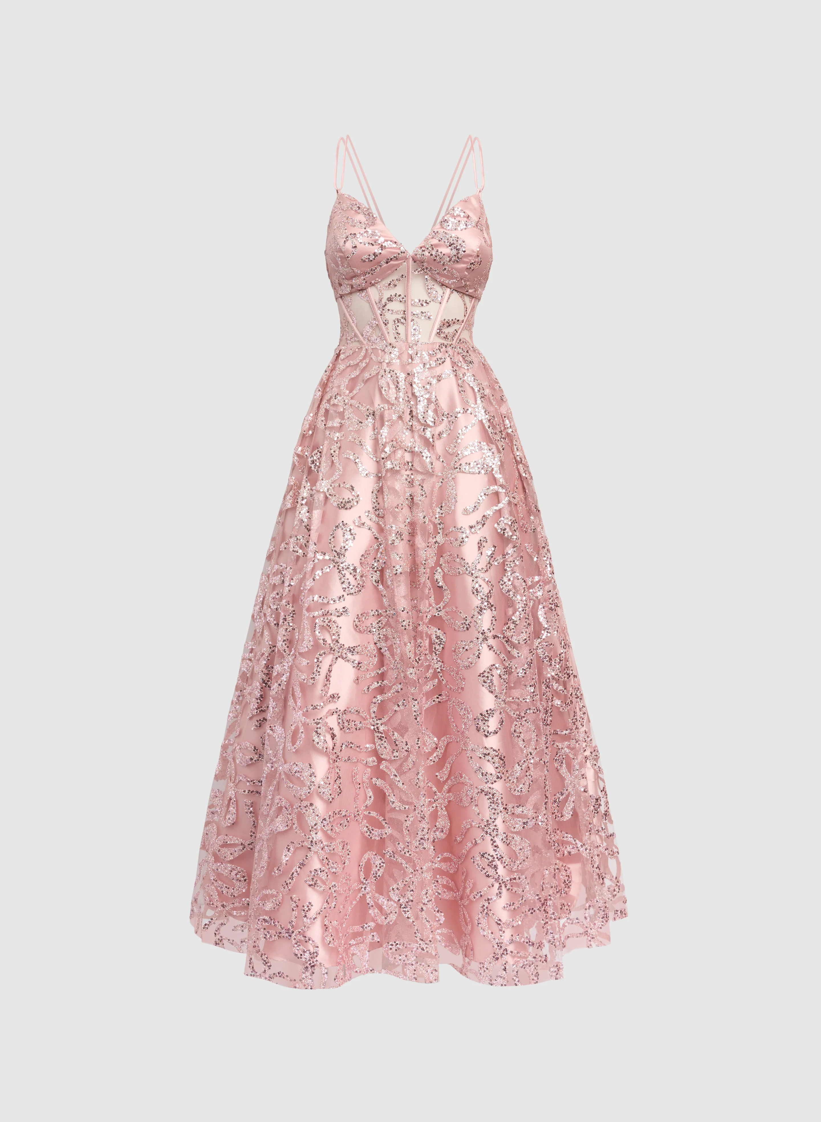 Sequin Corset Gown - Image 7