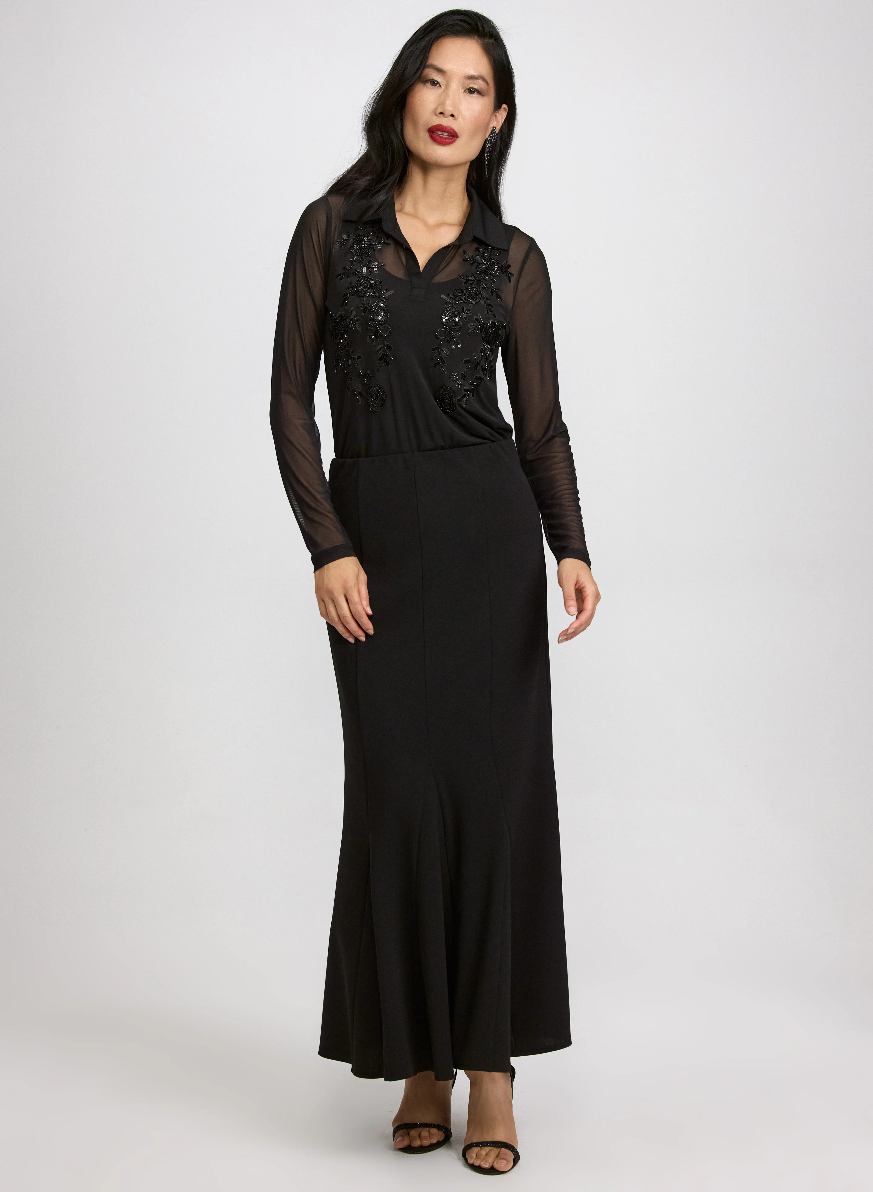 Sequin Embroidered Top - Image 3