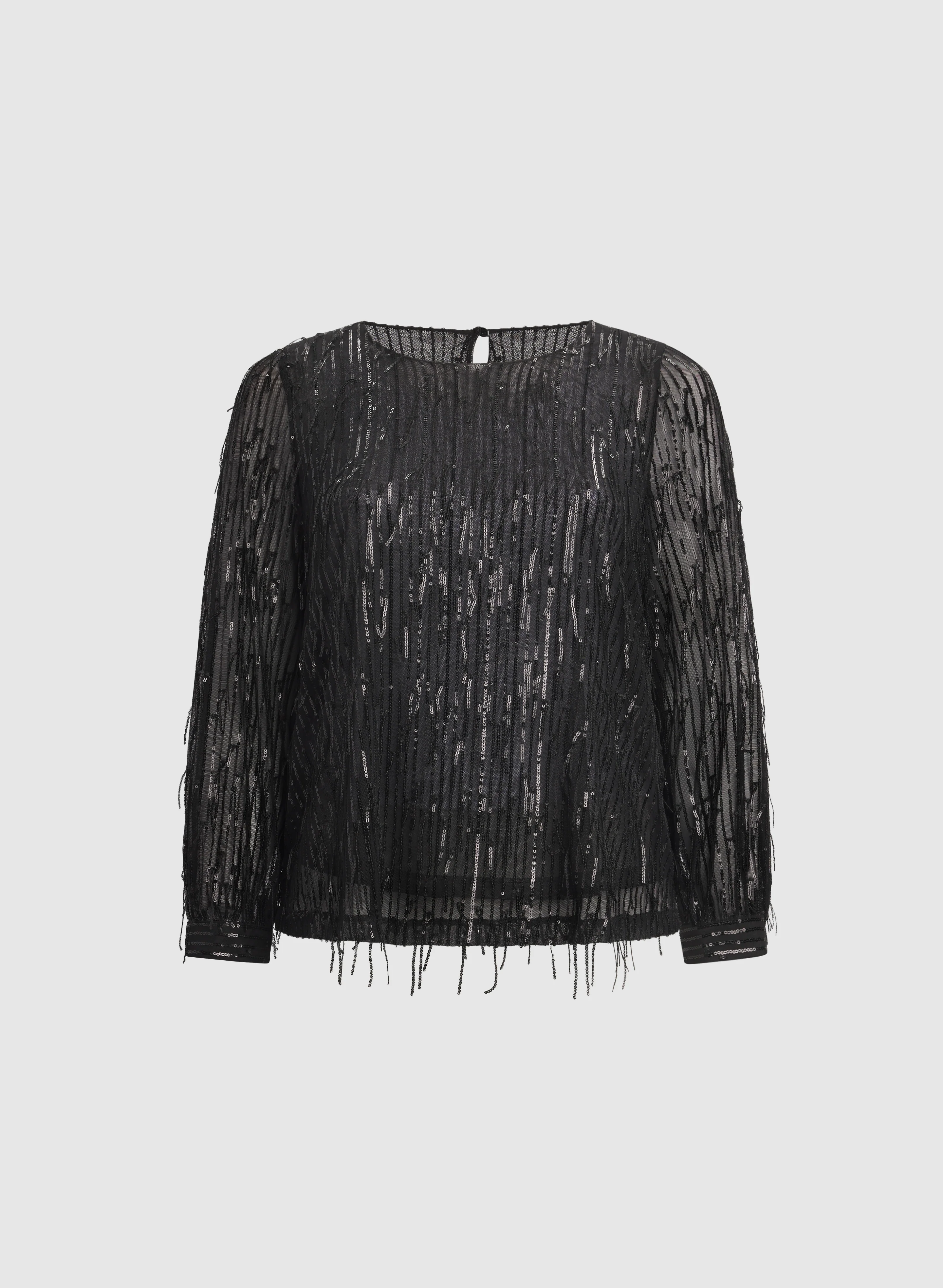 Sequin Fringe Top - Image 6