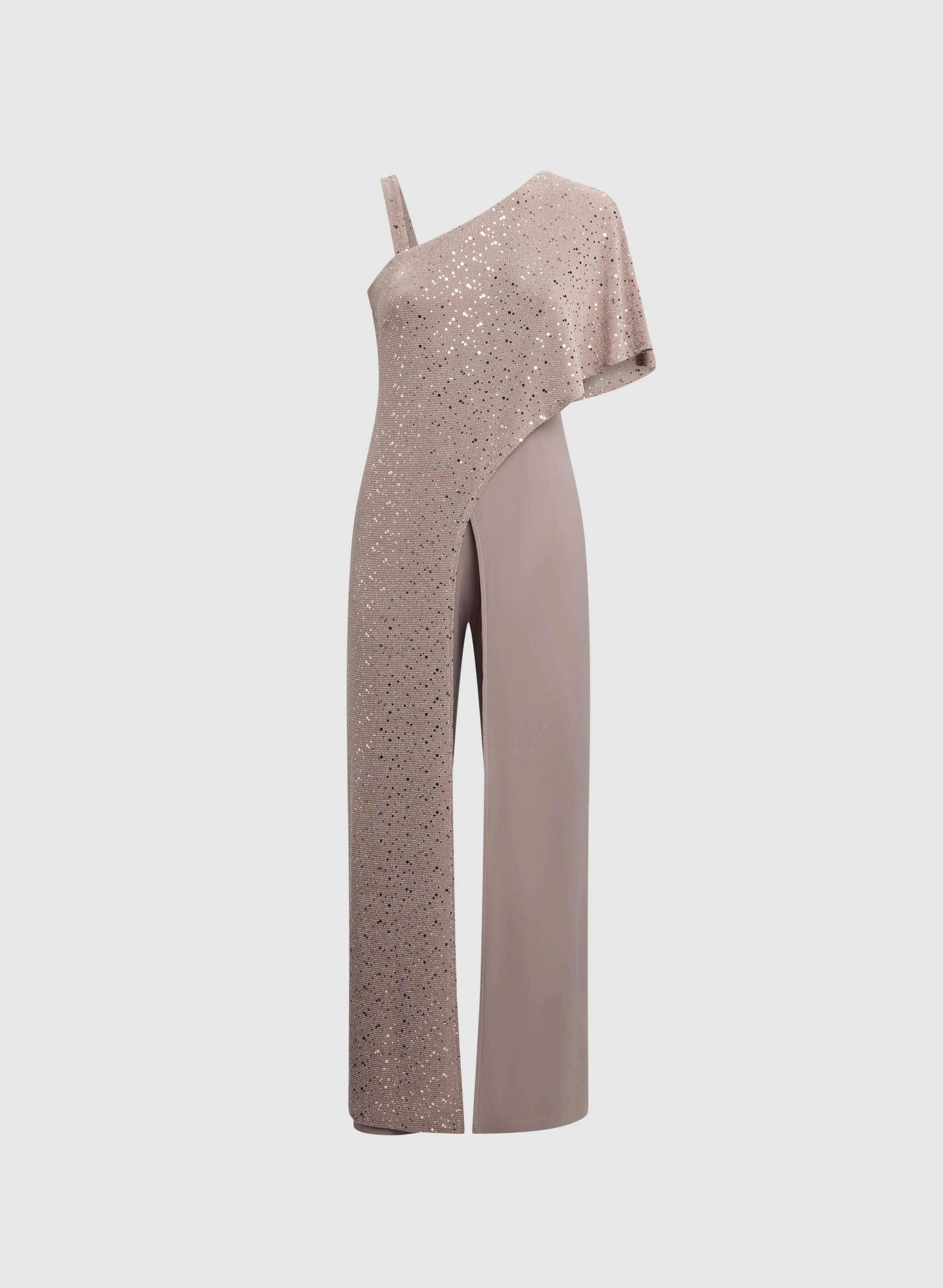 Sequin & Jersey Jumpsuit - Image 6