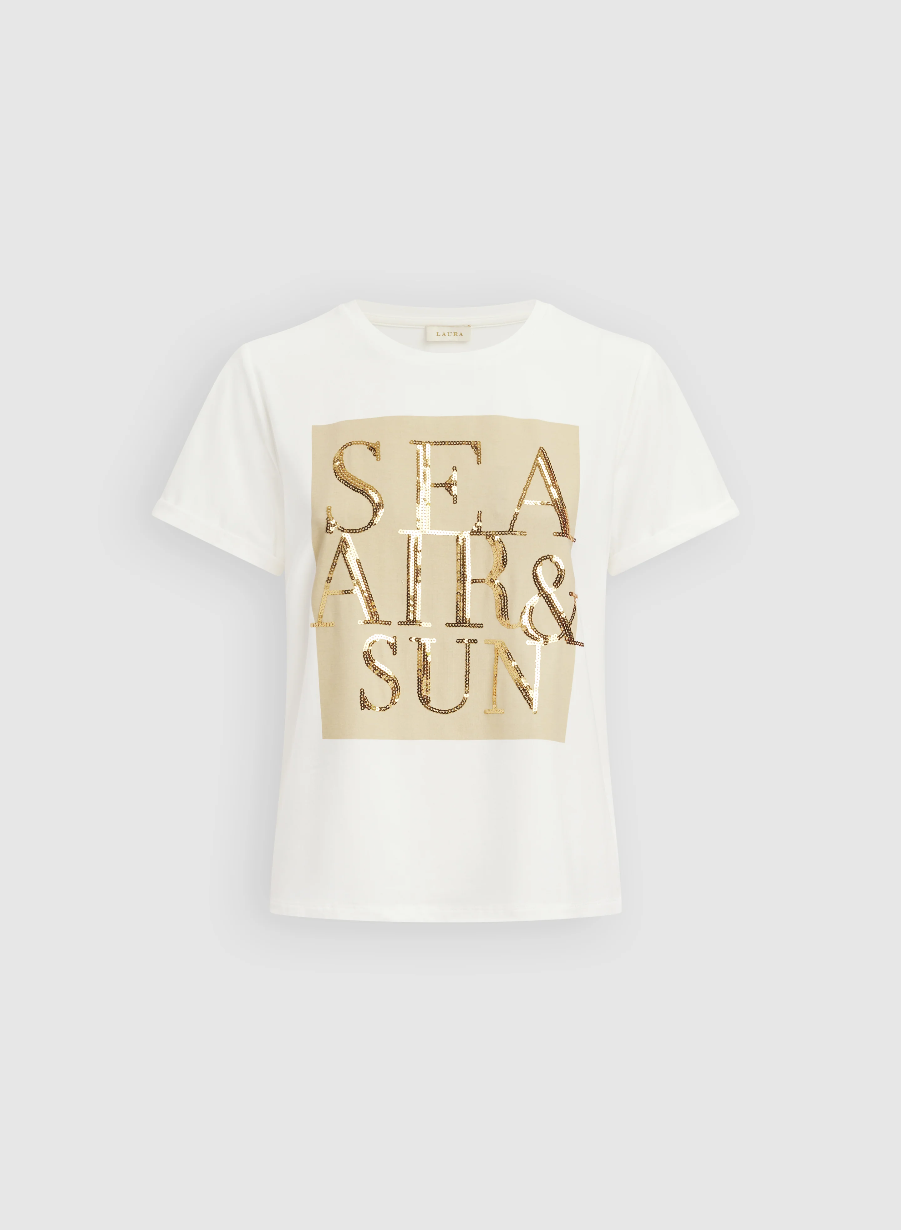 Sequin Logo T-Shirt - Image 6
