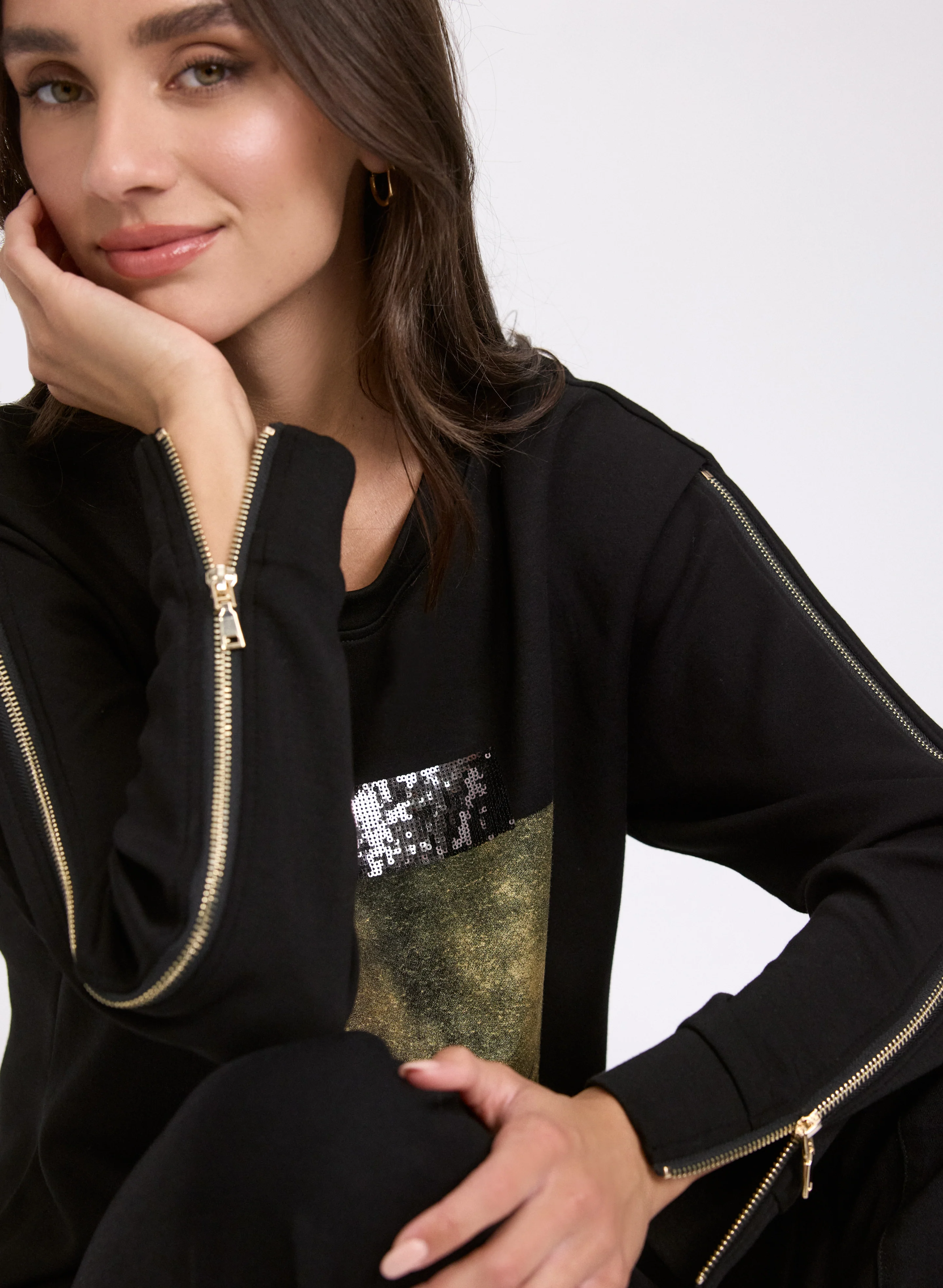 Sequin Logo Top - Image 2
