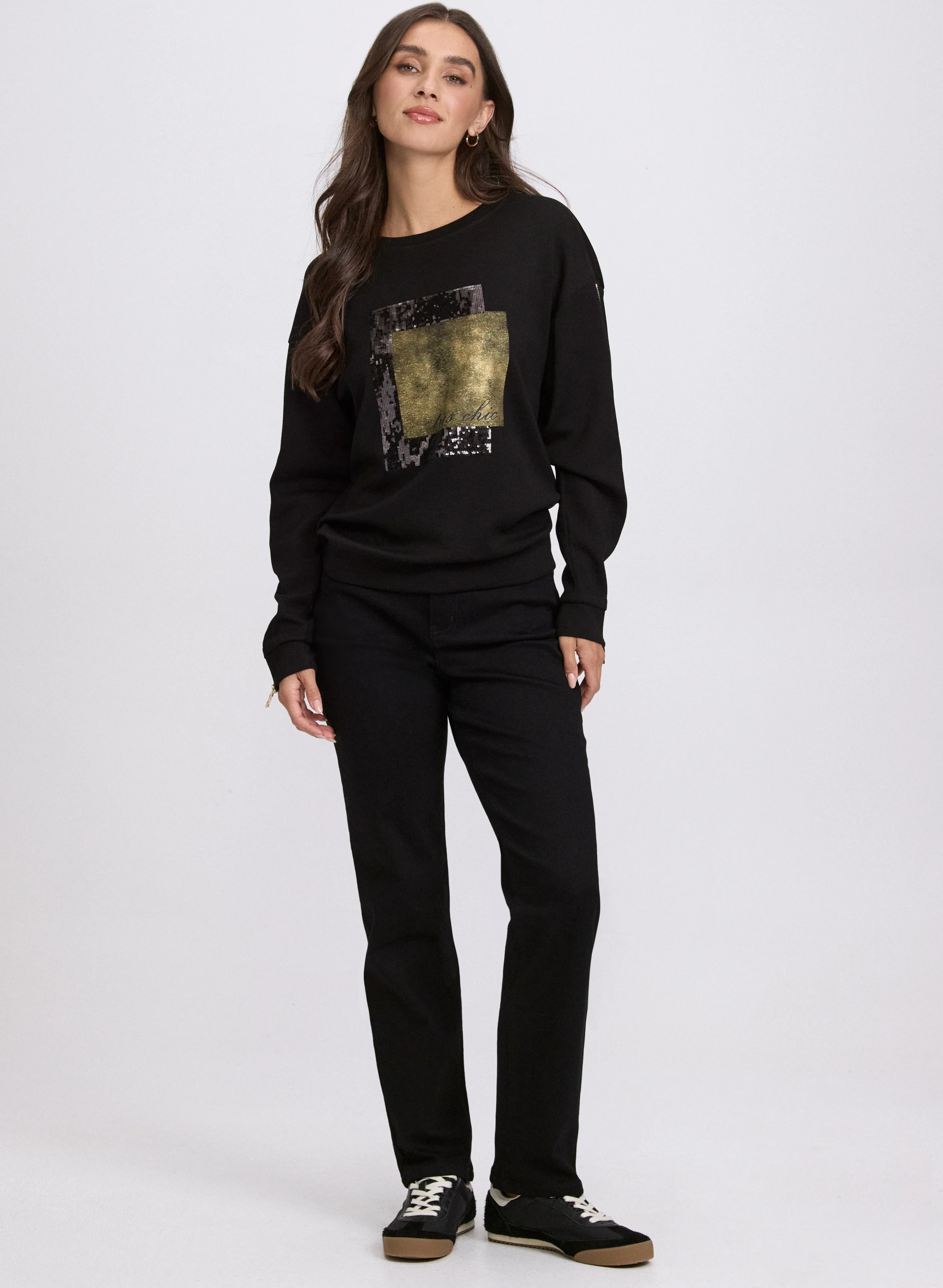 Sequin Logo Top - Image 3