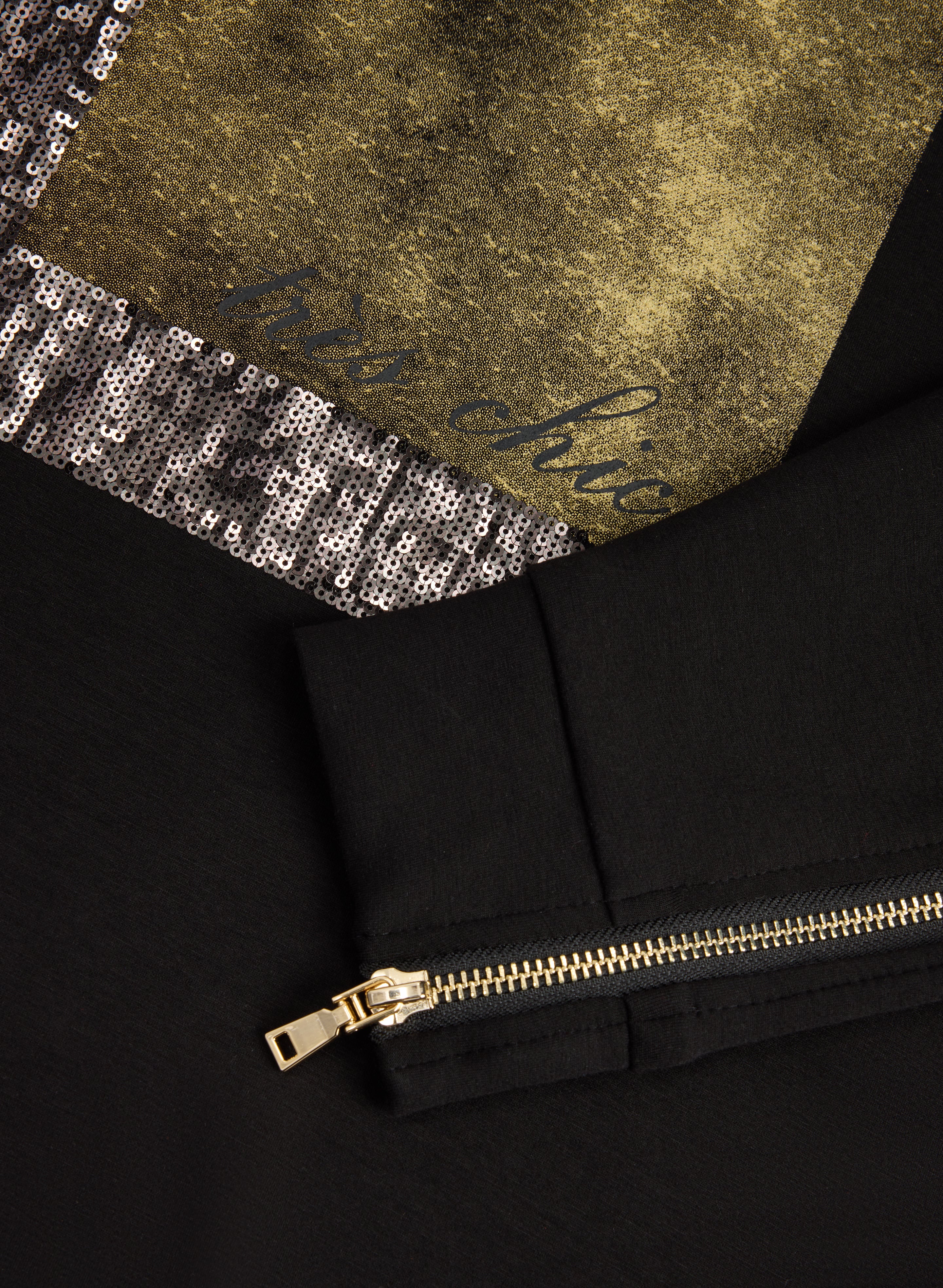 Sequin Logo Top - Image 7