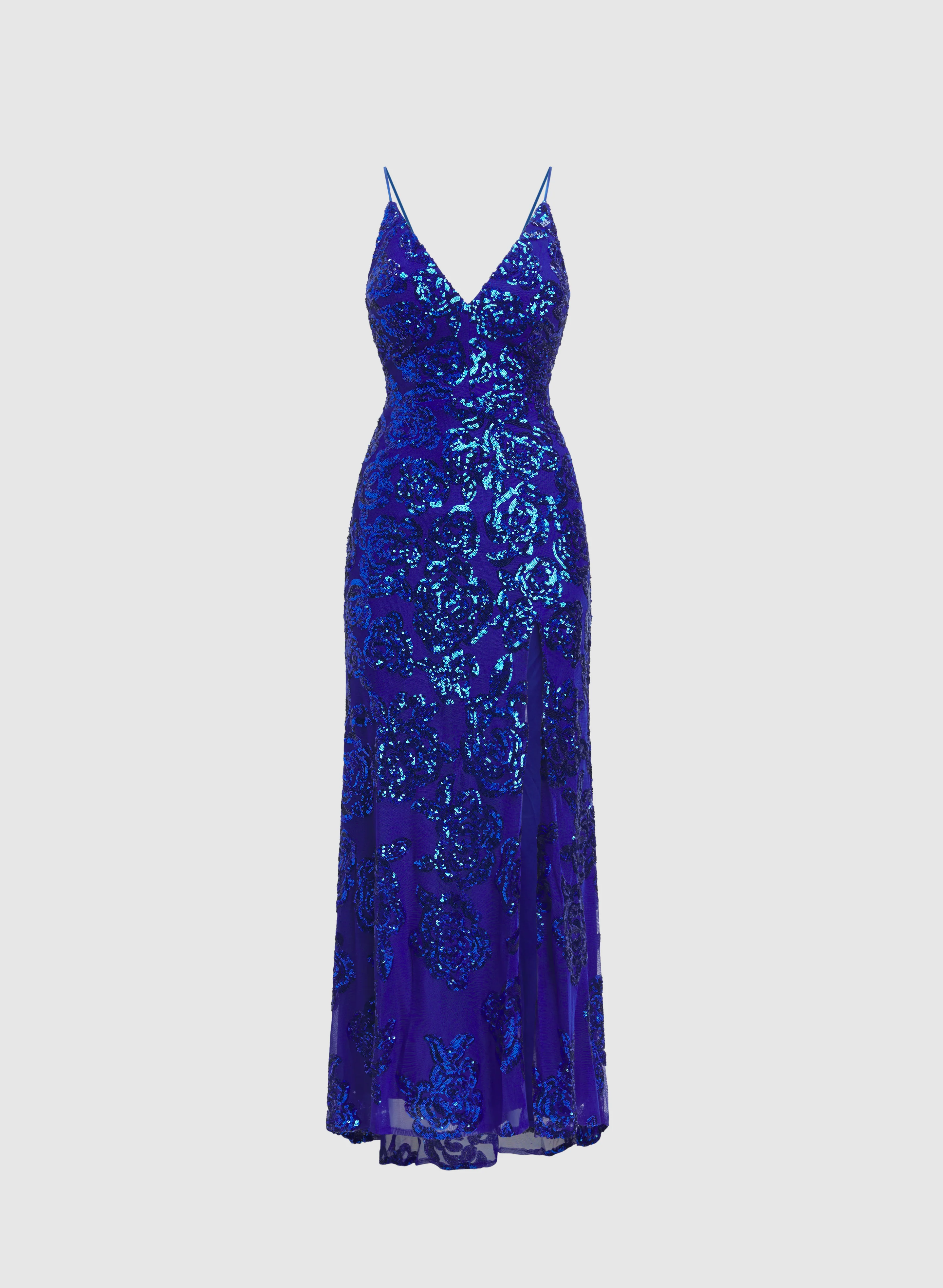Sequin Mesh Dress - Image 7