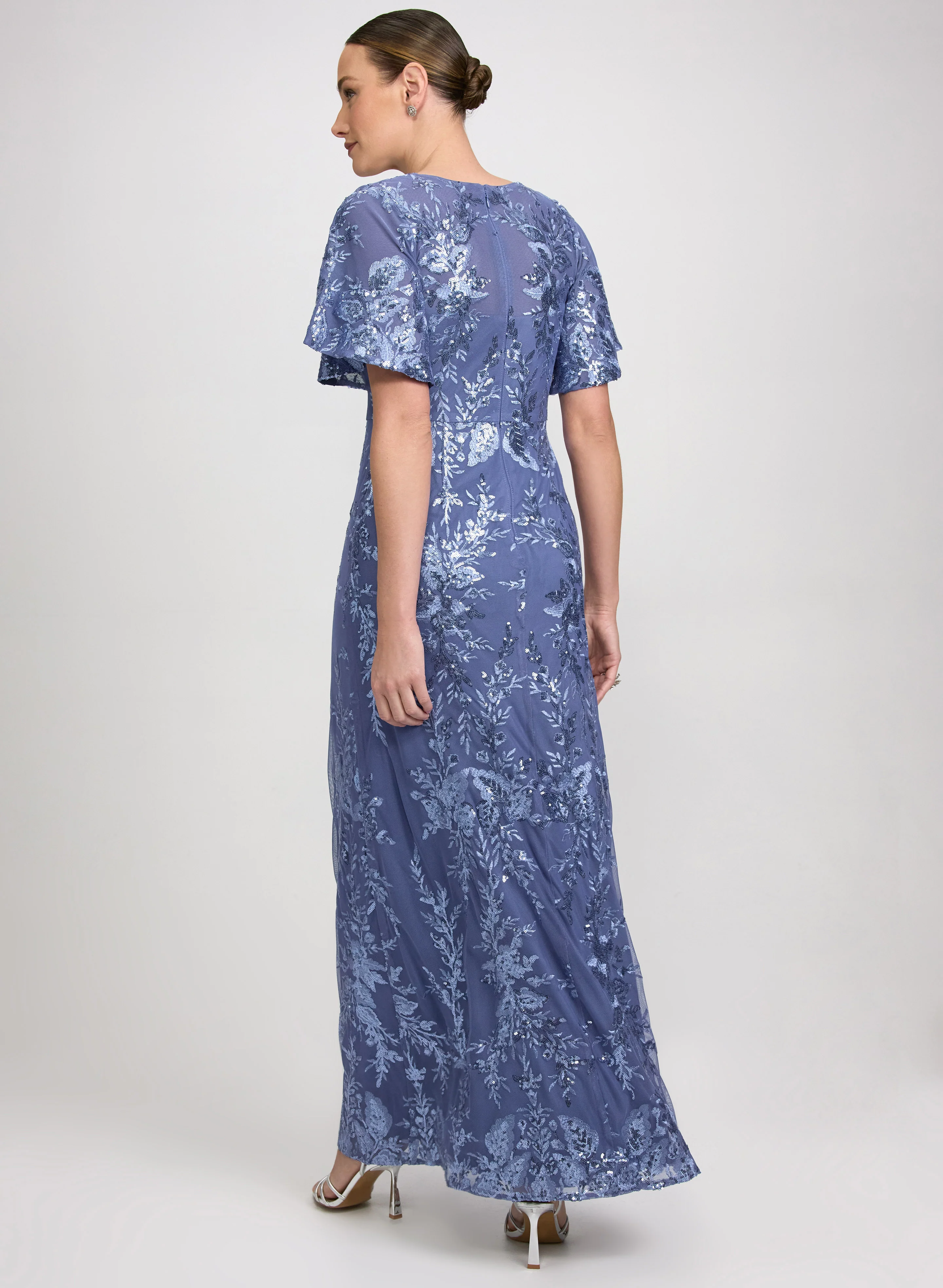 Sequin Mesh Dress - Image 4