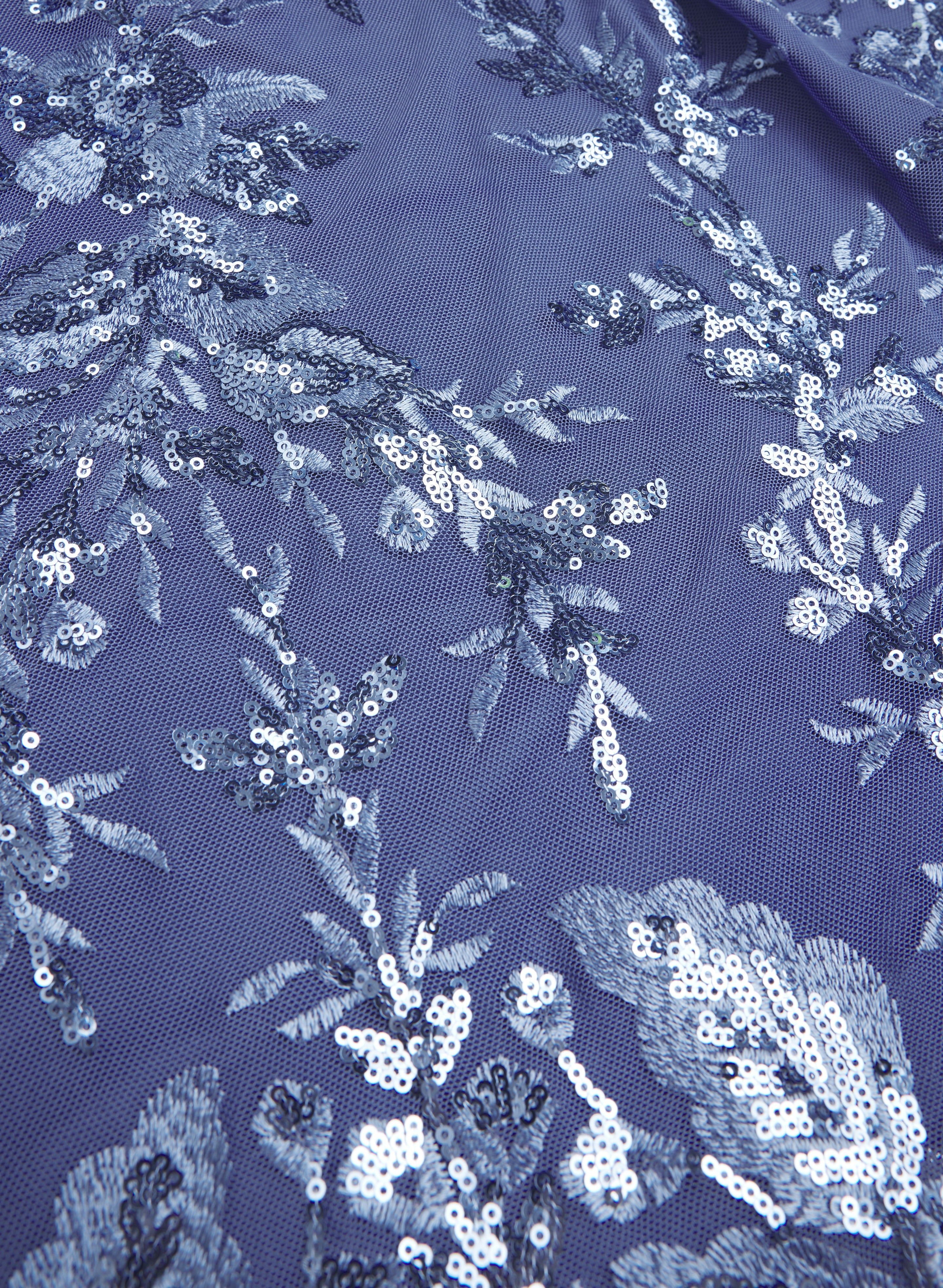 Sequin Mesh Dress - Image 7