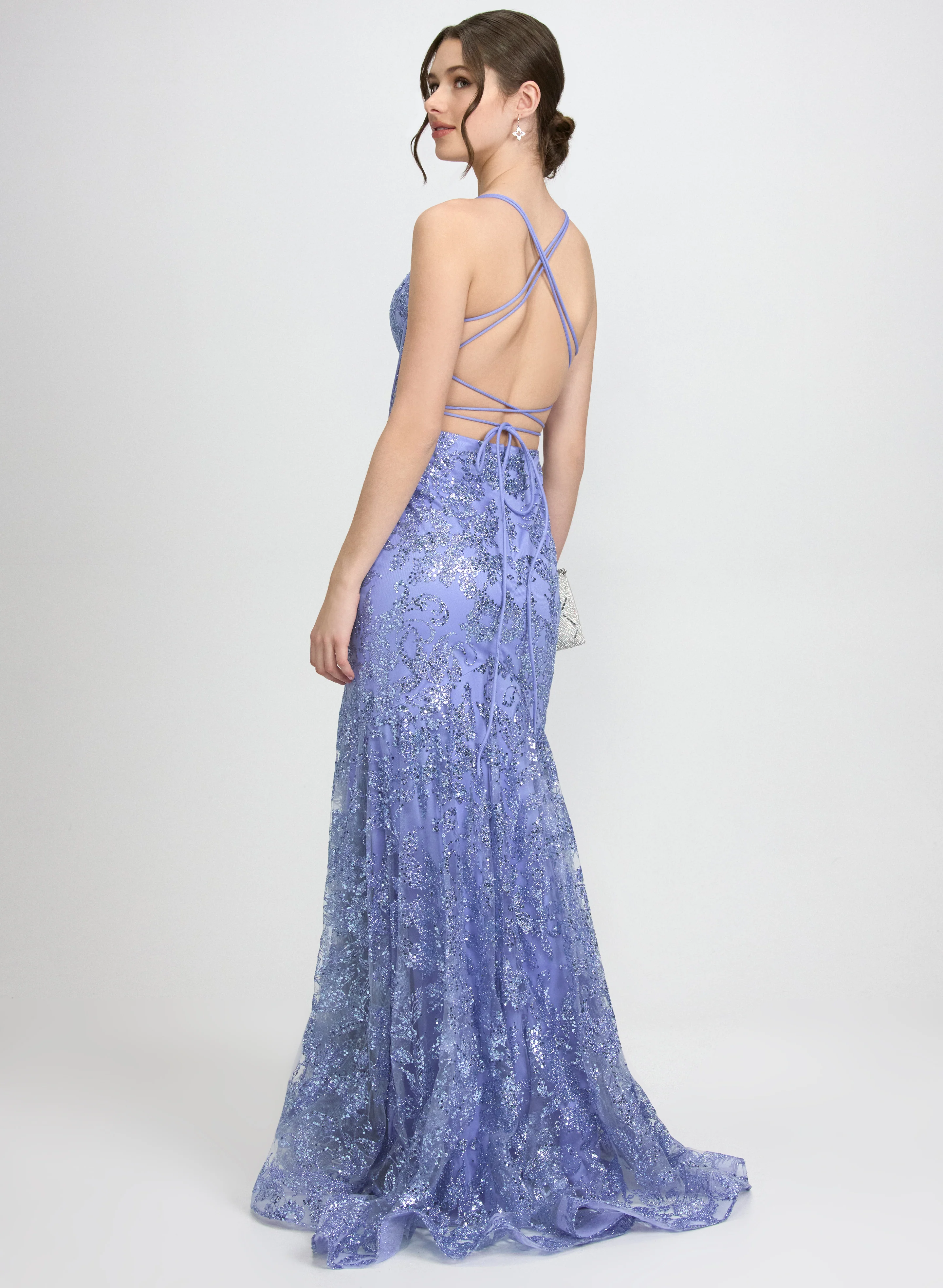 Sequin Mesh Dress - Image 4