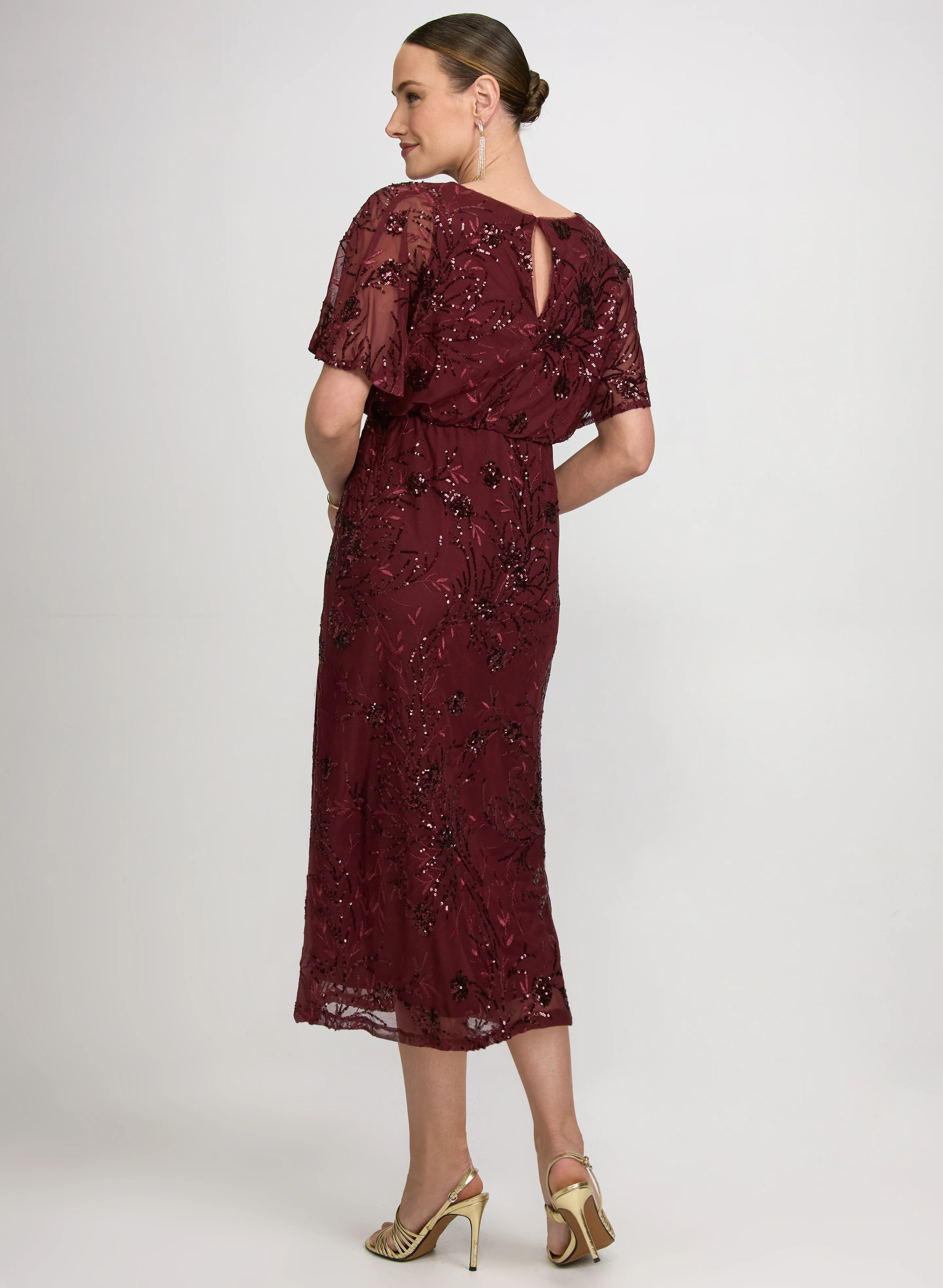 Sequin Midi Dress - Image 2