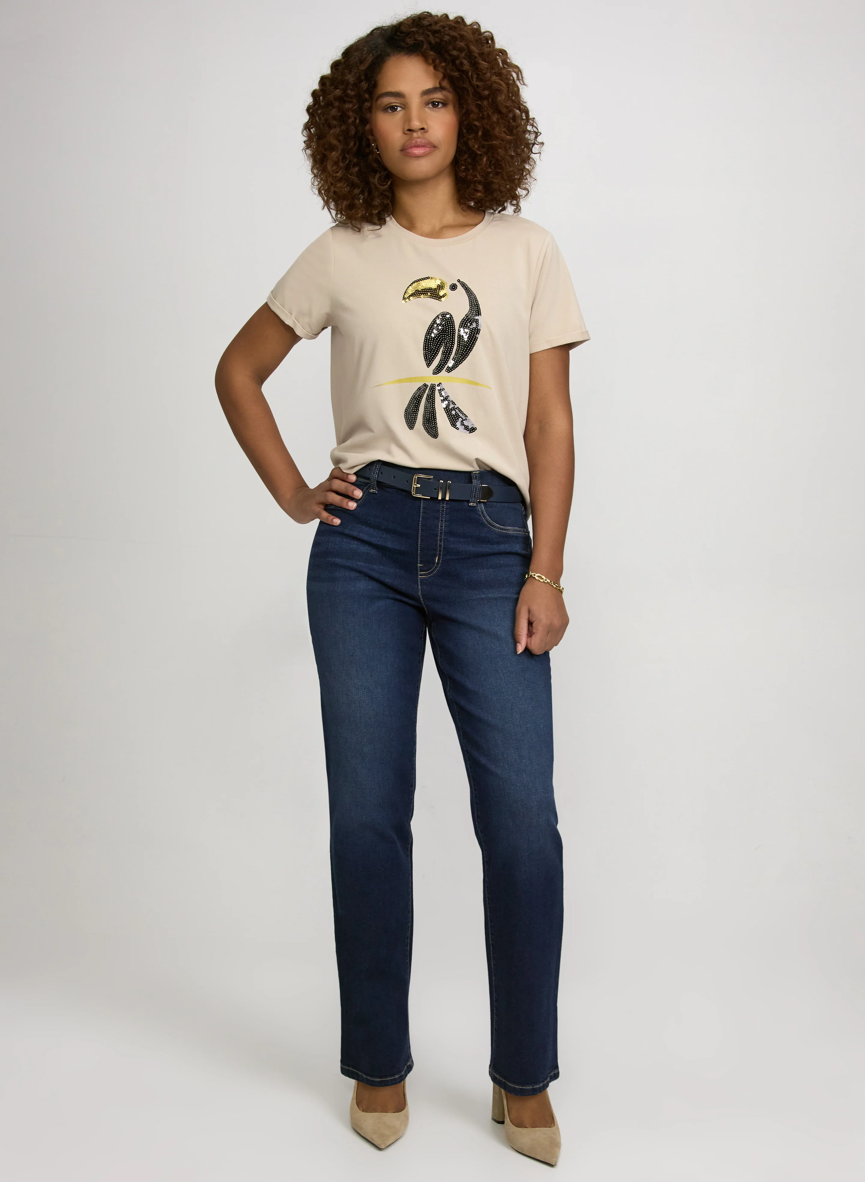 Sequin Toucan T-Shirt - Image 3