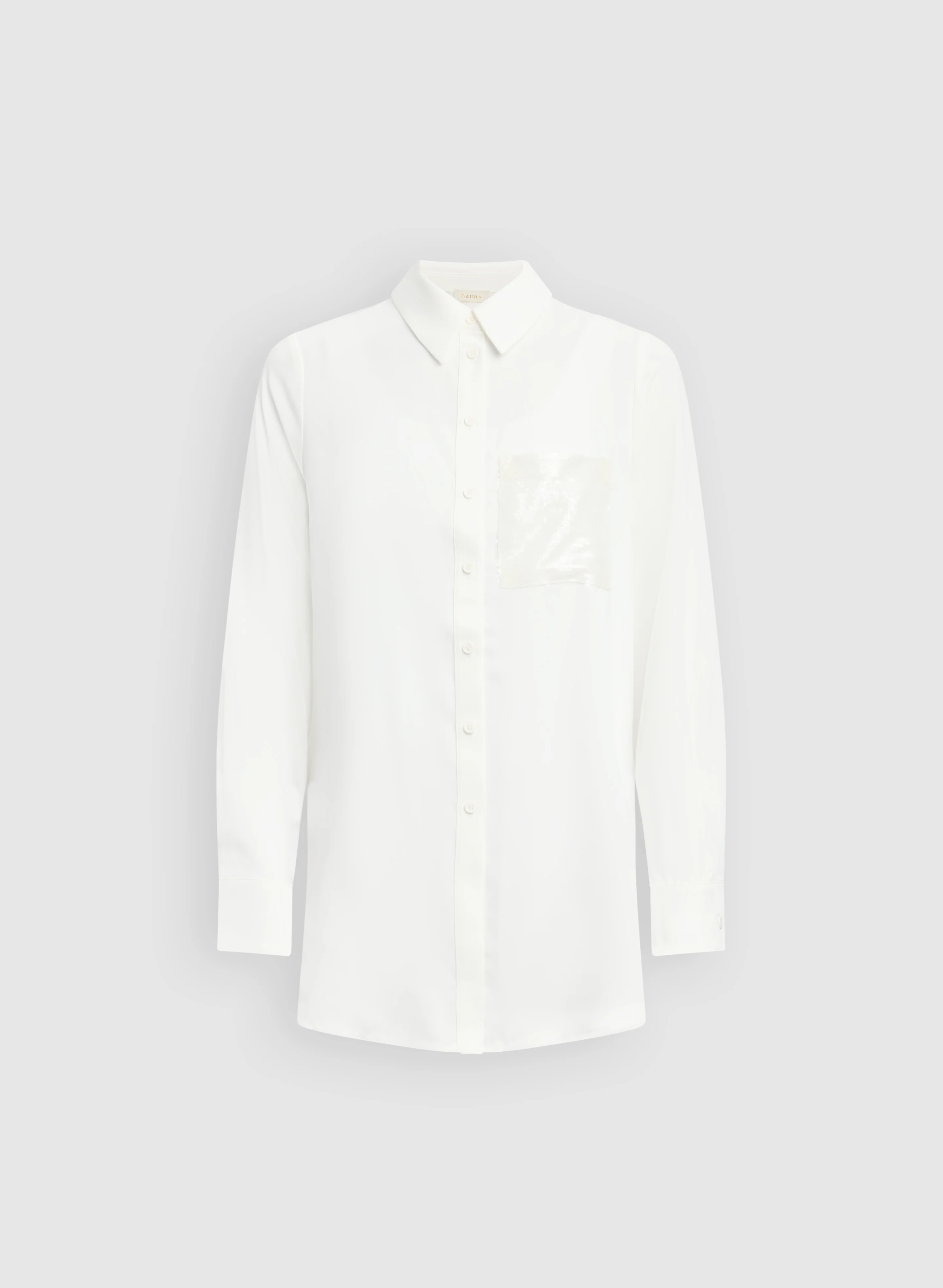 Sequin Pocket Detail Blouse - Image 6