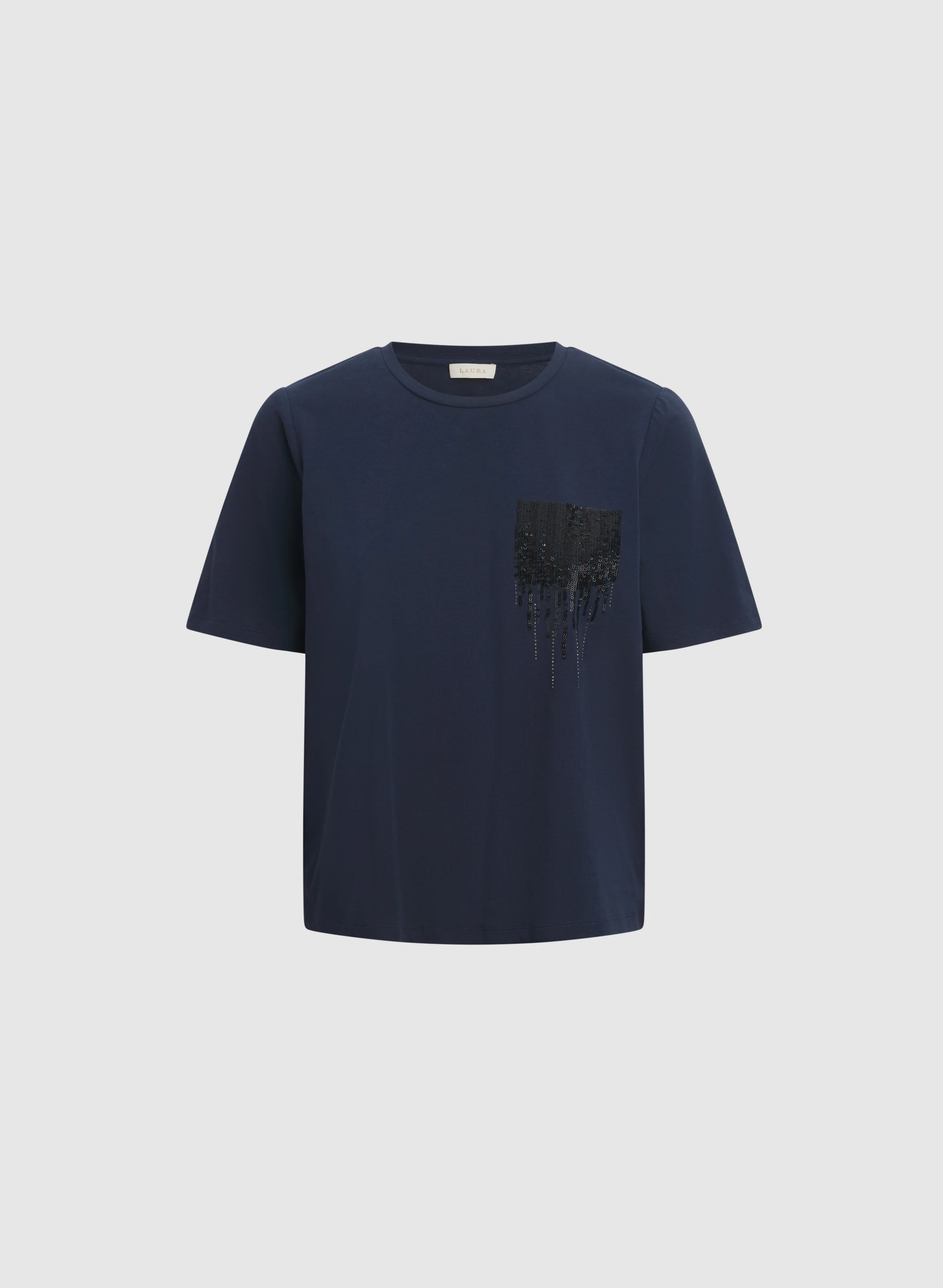 Sequin Pocket T-Shirt - Image 6