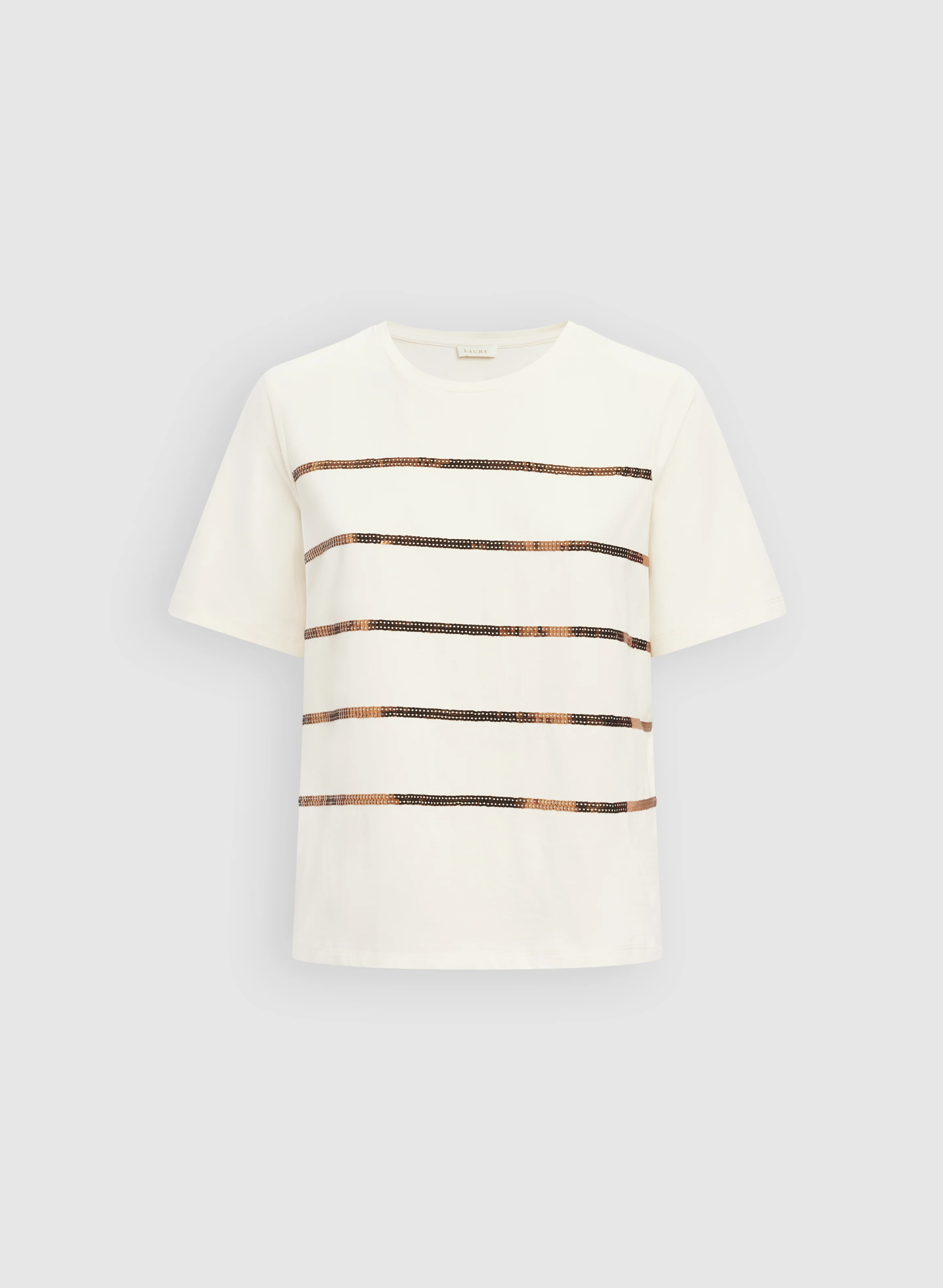 Sequin Stripe T-Shirt - Image 6