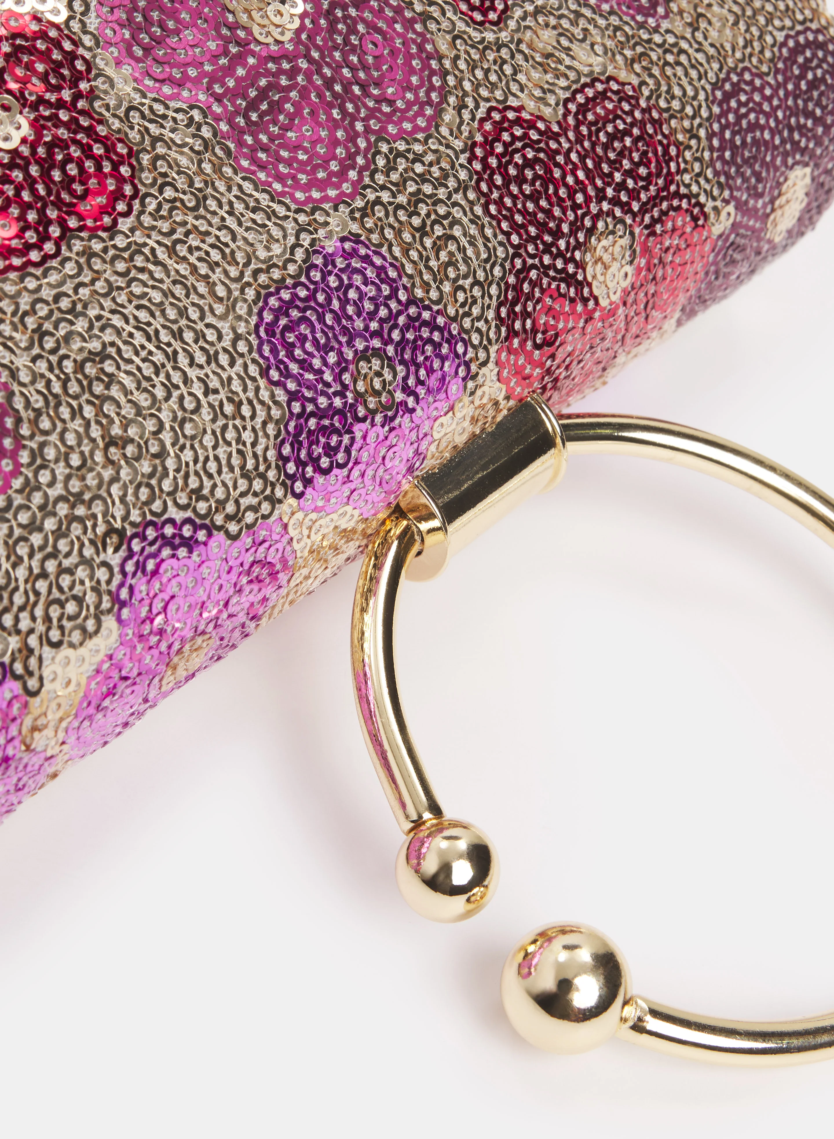 Sequined Open-Cuff Clutch - Image 2