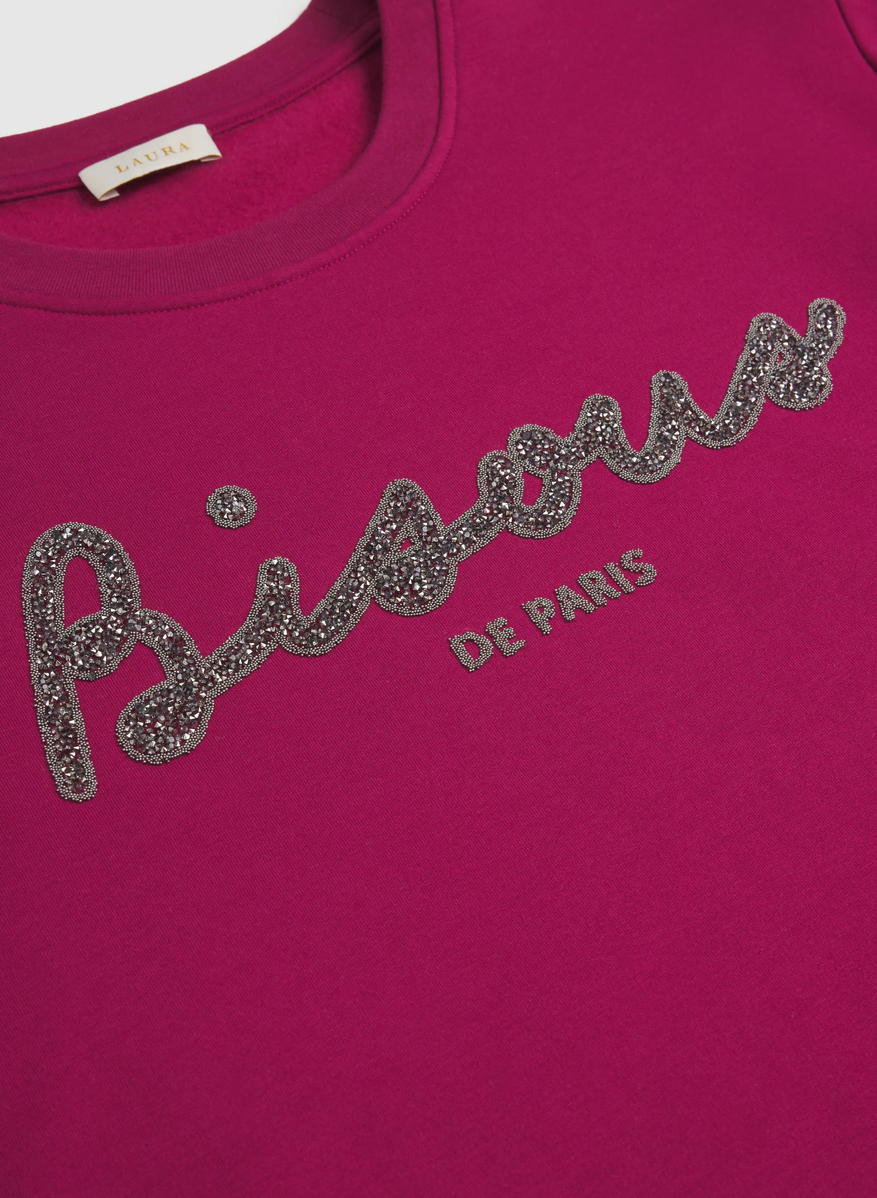 Sequined Script Pullover - Image 7