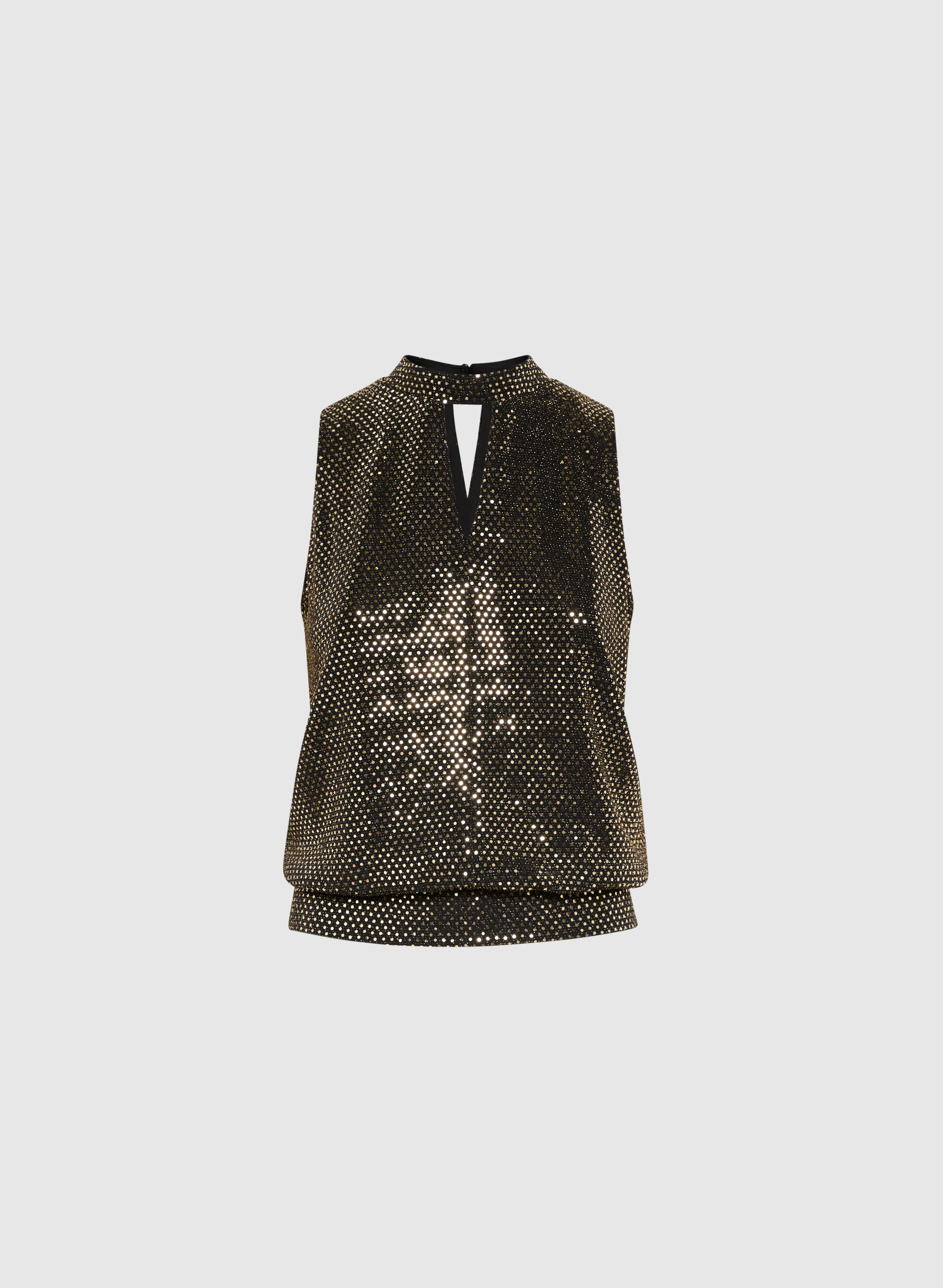 Sequined Sleeveless Top - Image 6