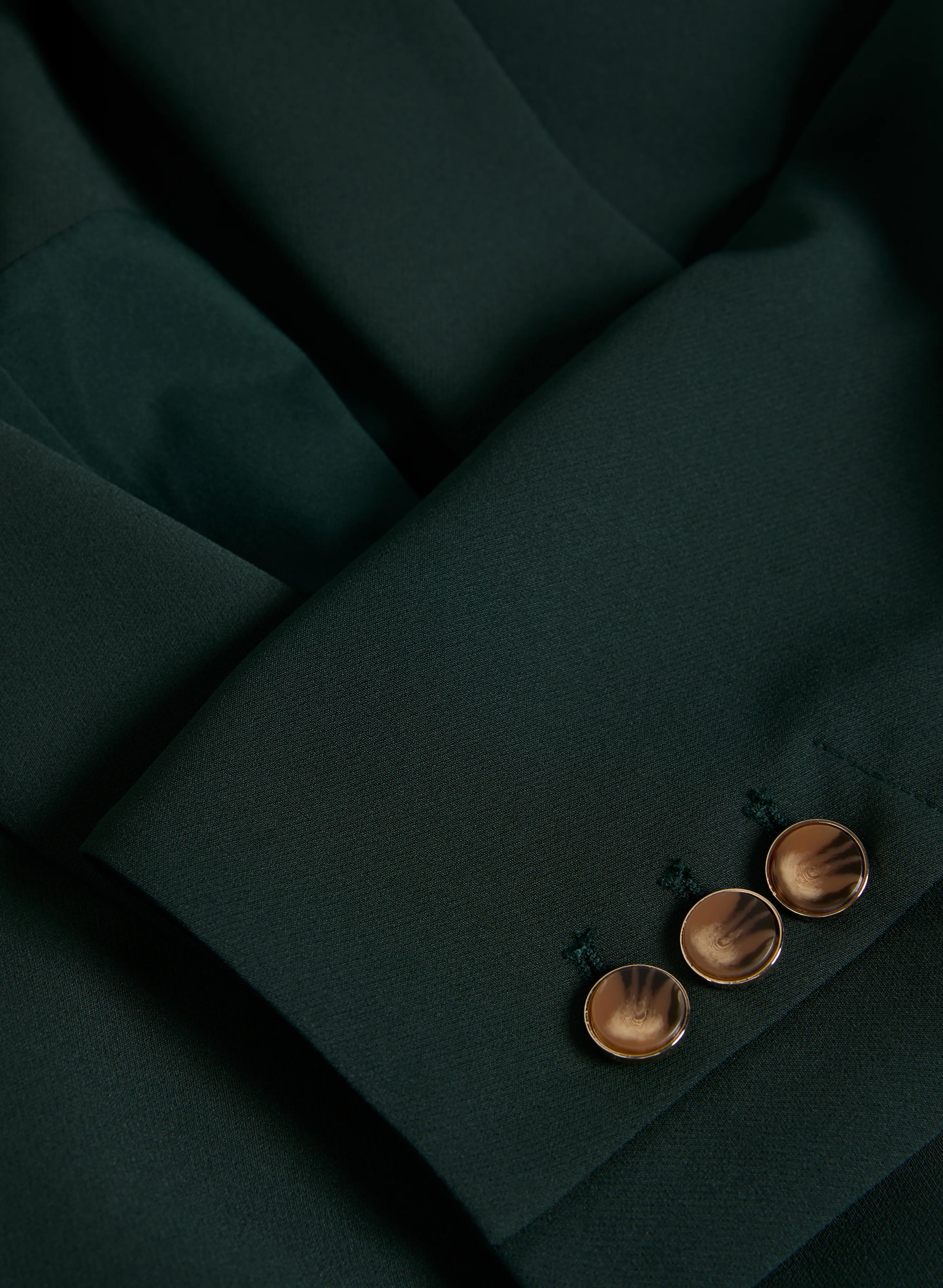 Shawl Collar 3/4 Sleeve Jacket - Image 7
