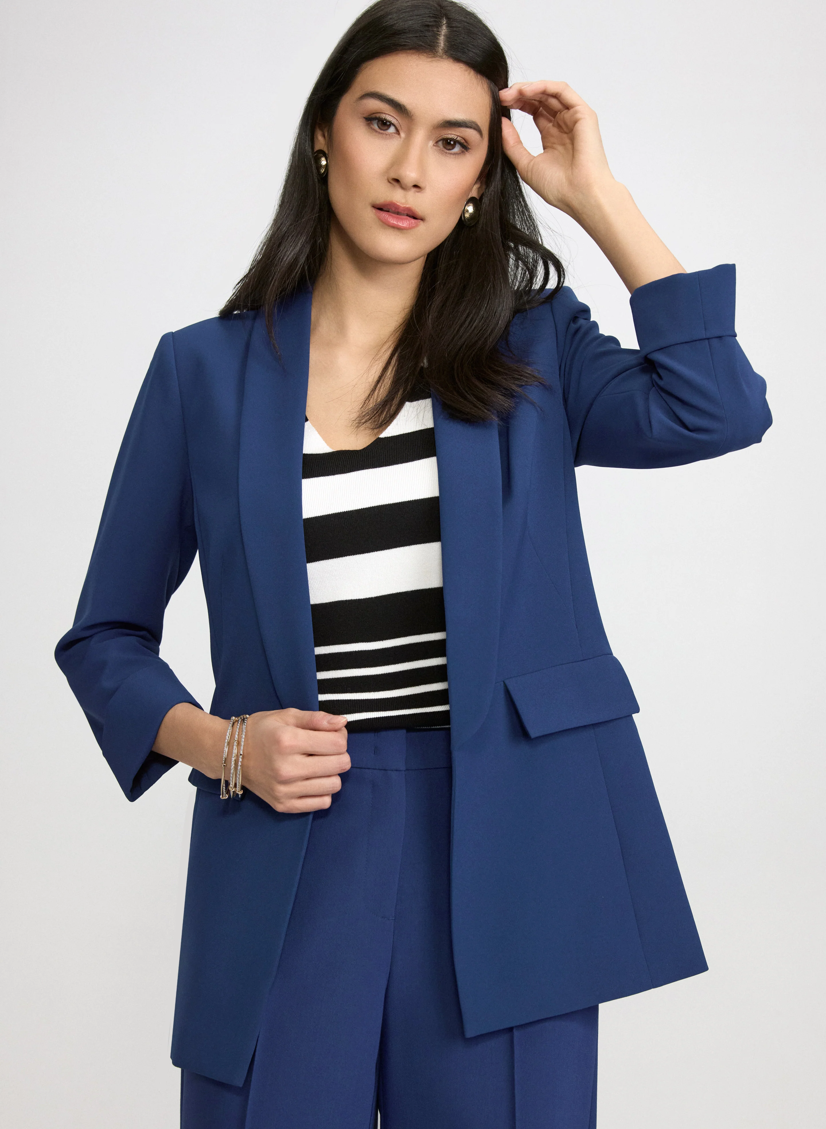 Shawl Collar Blazer - Image 2