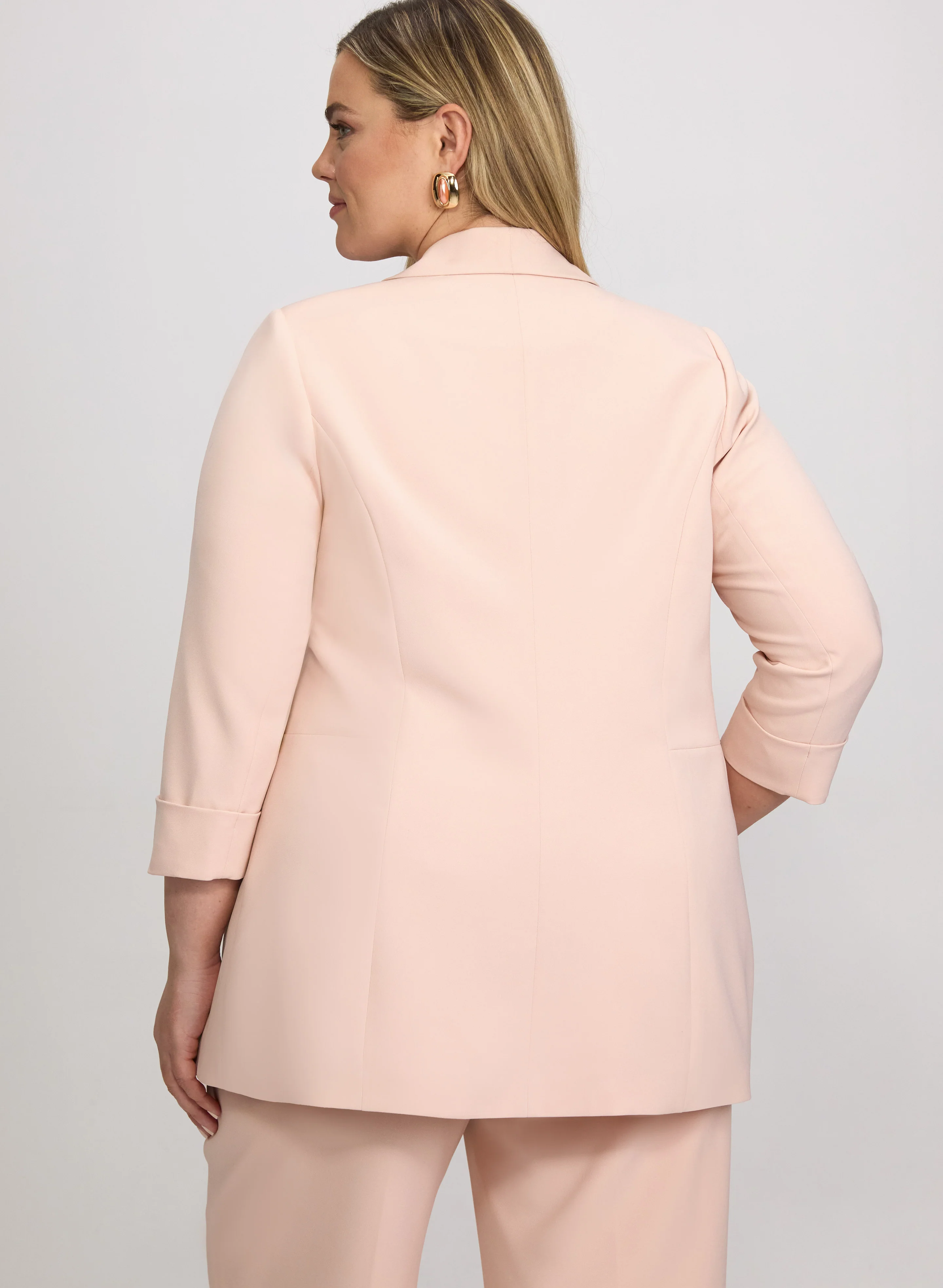 Shawl Collar Blazer - Image 4