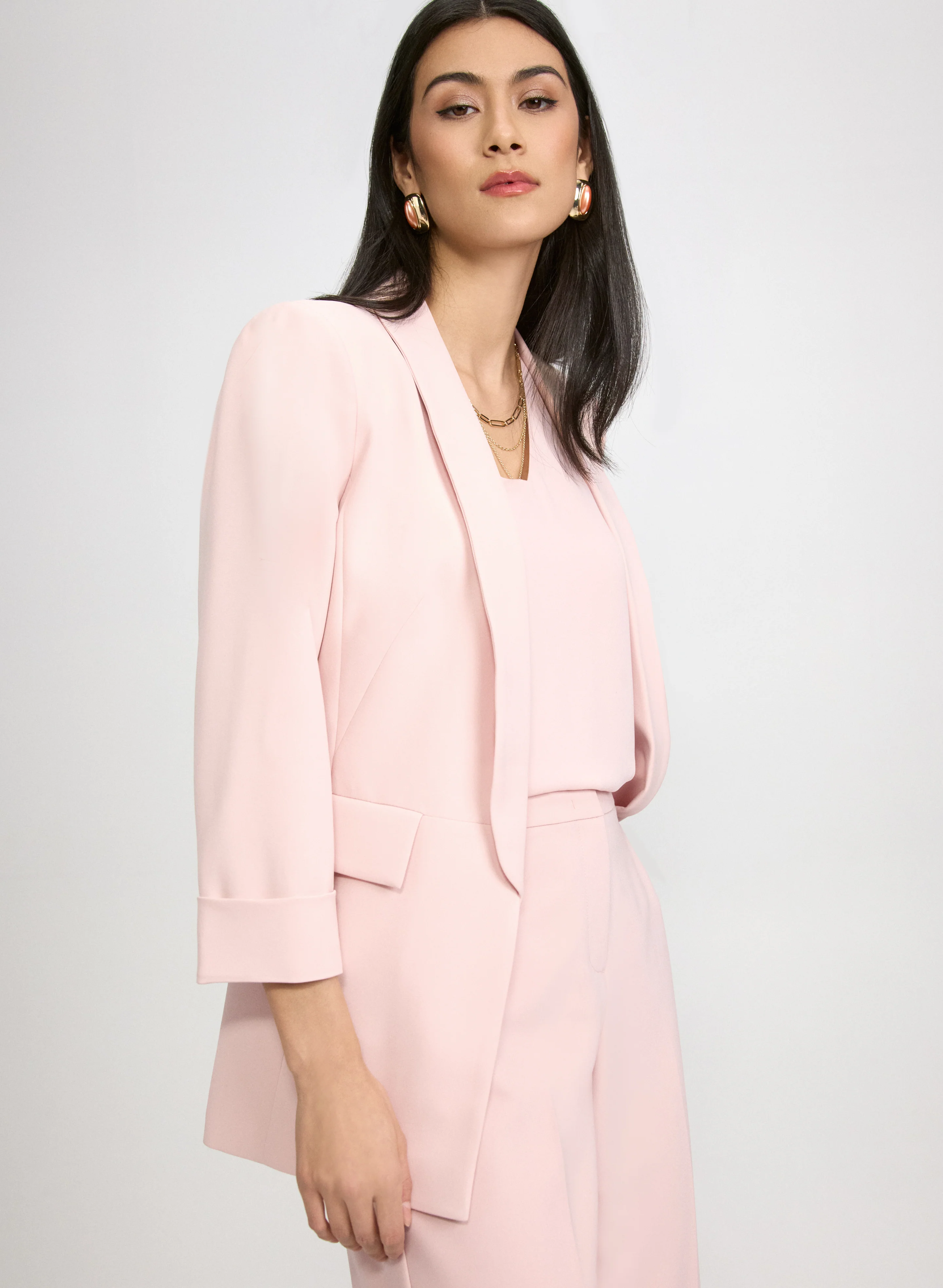 Shawl Collar Blazer - Image 2