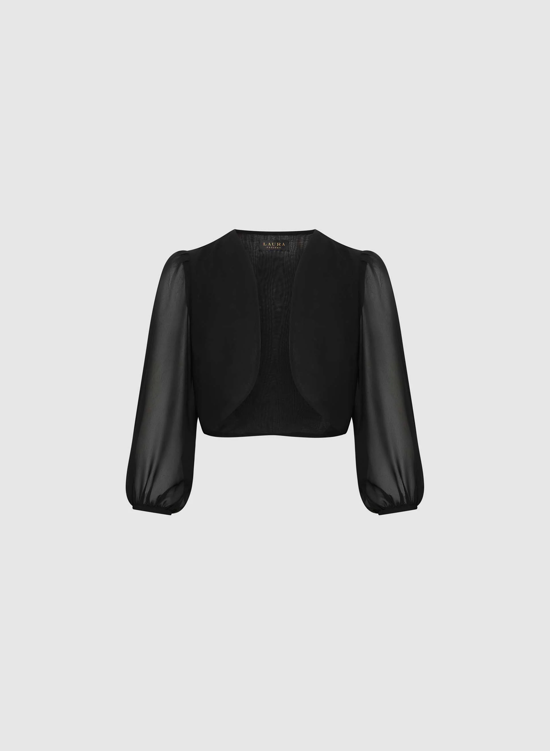 Sheer Chiffon Bolero - Image 6