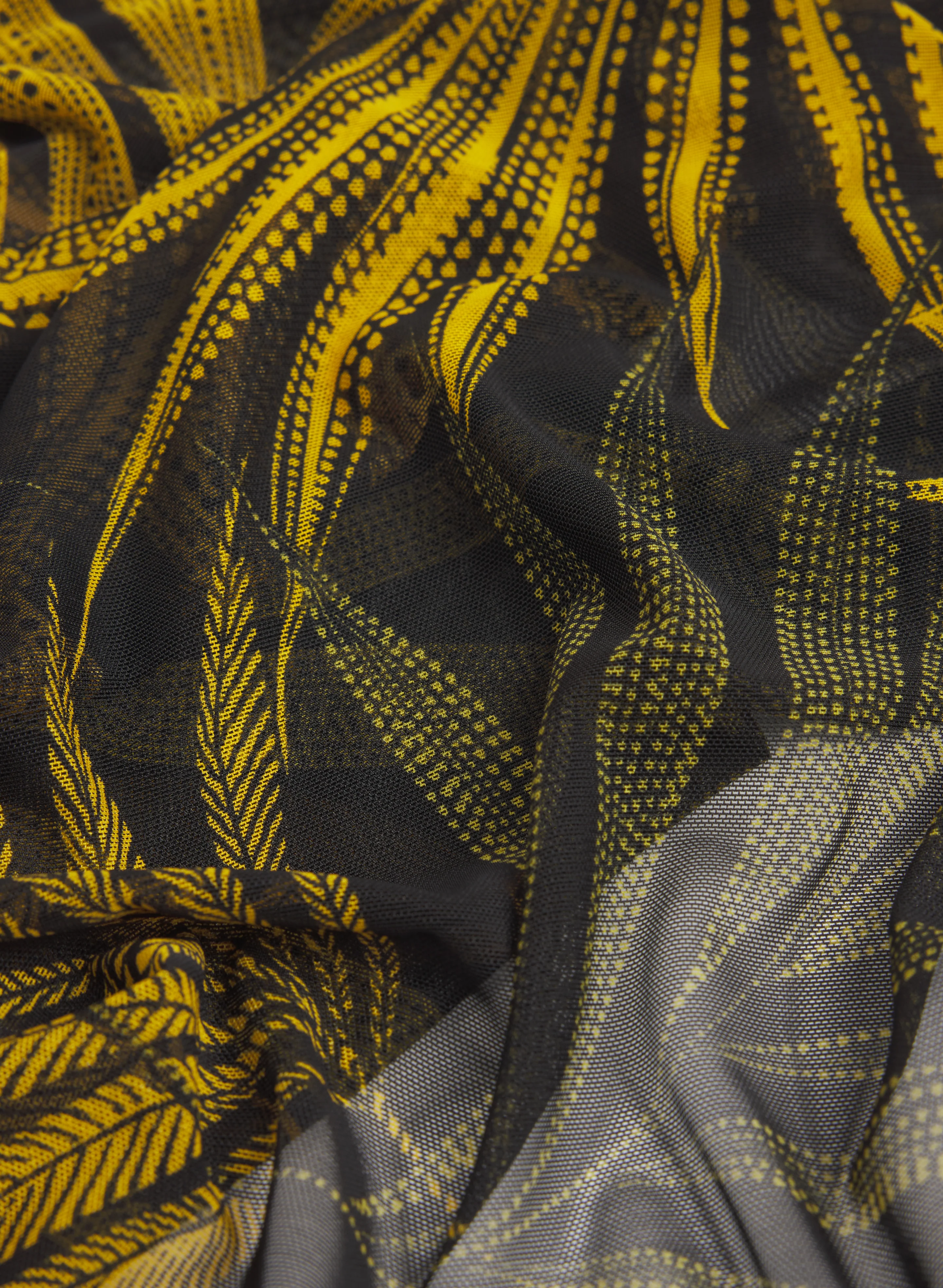 Palm Print Open-Front Top - Image 7