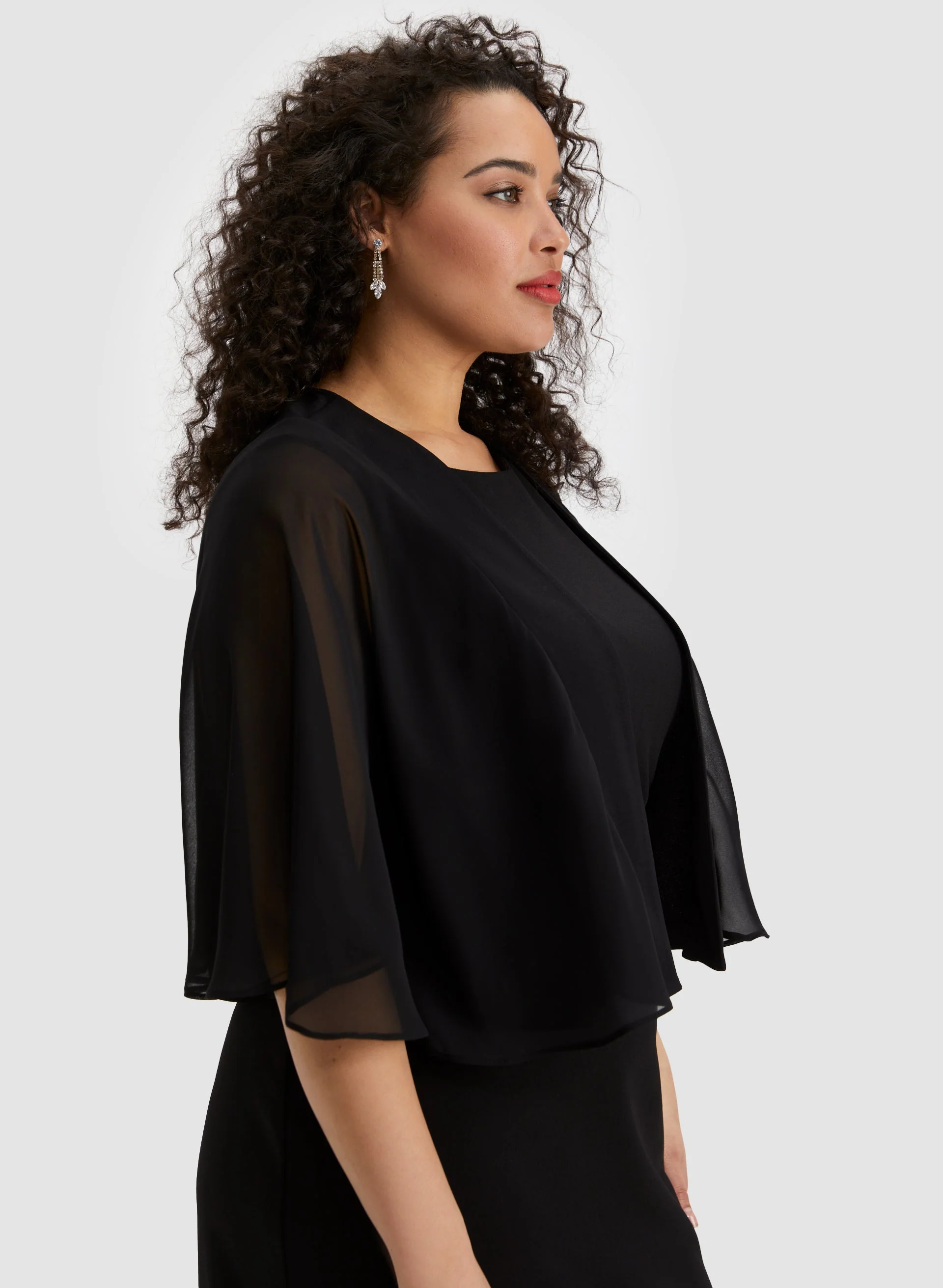 Sheer Sleeve Bolero - Image 5