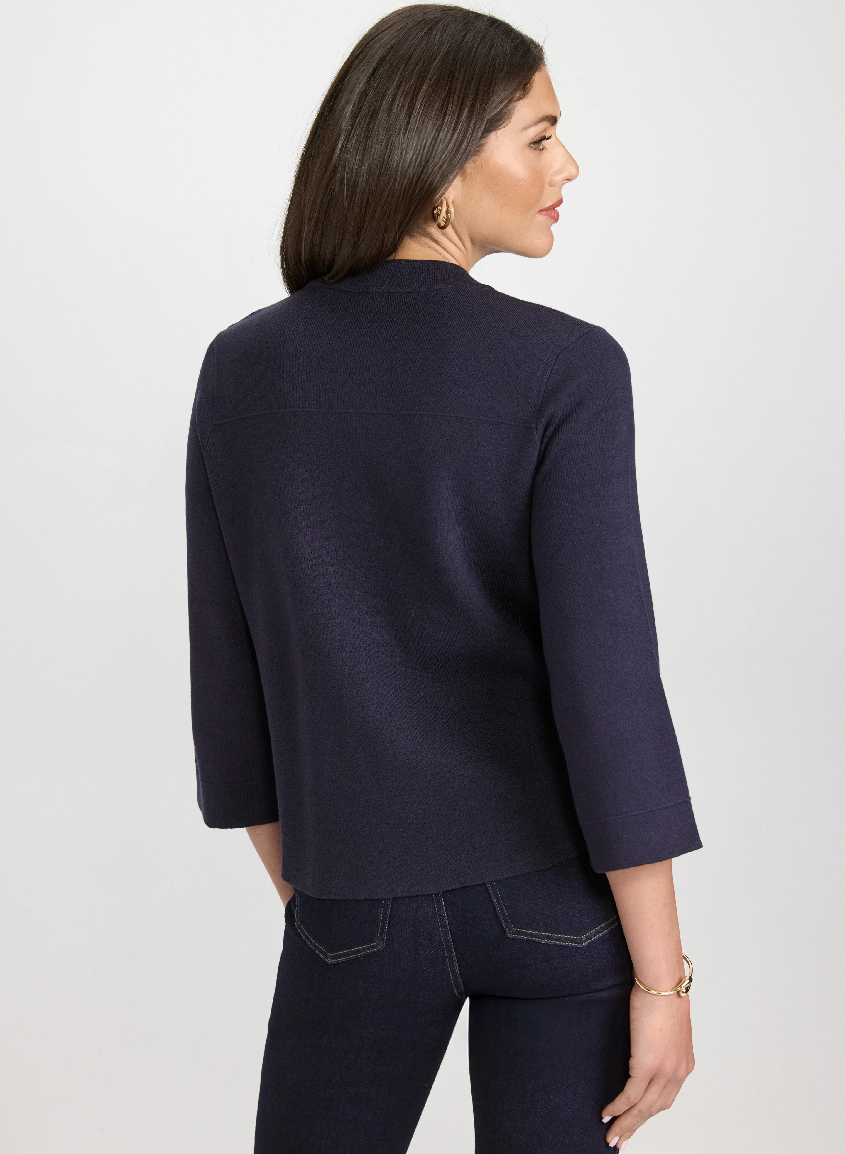 Short Knit Cardigan - Image 4
