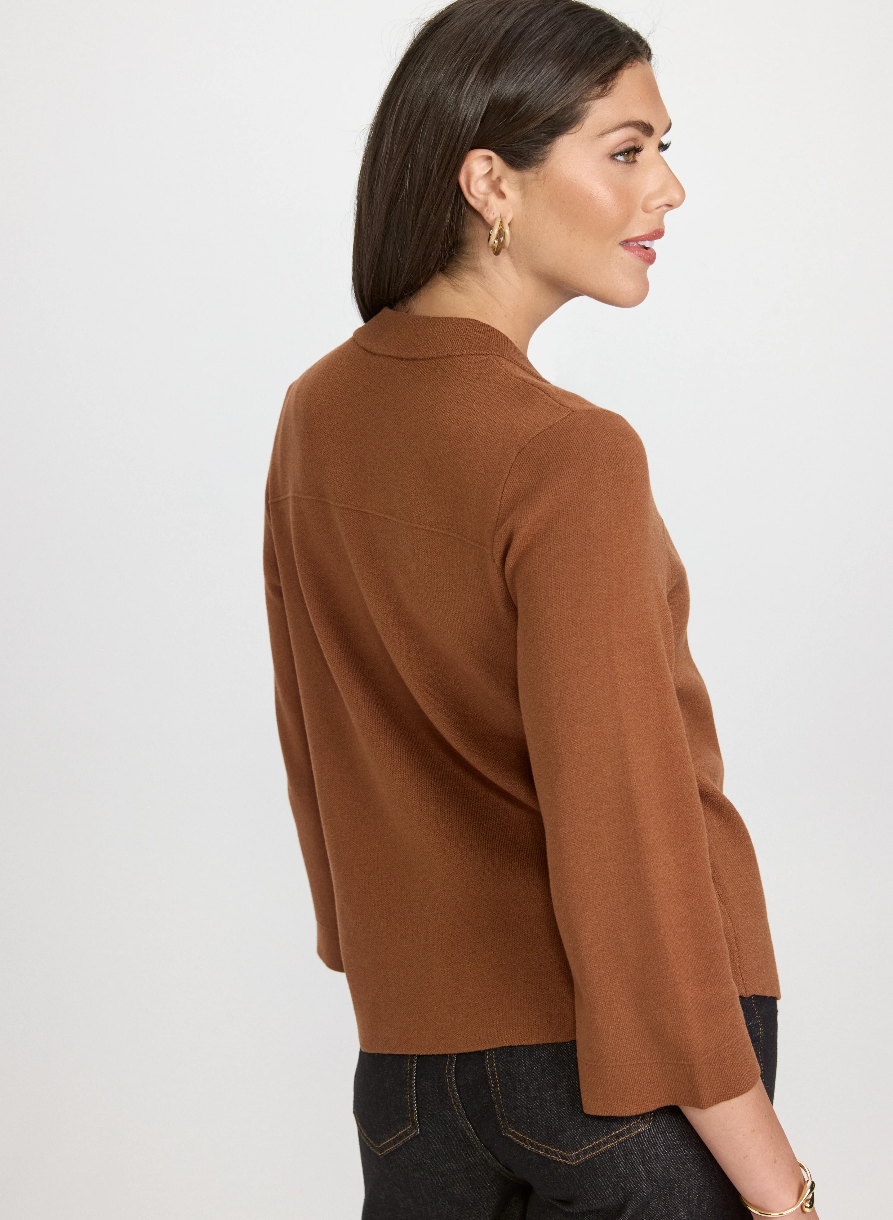 Short Knit Cardigan - Image 4