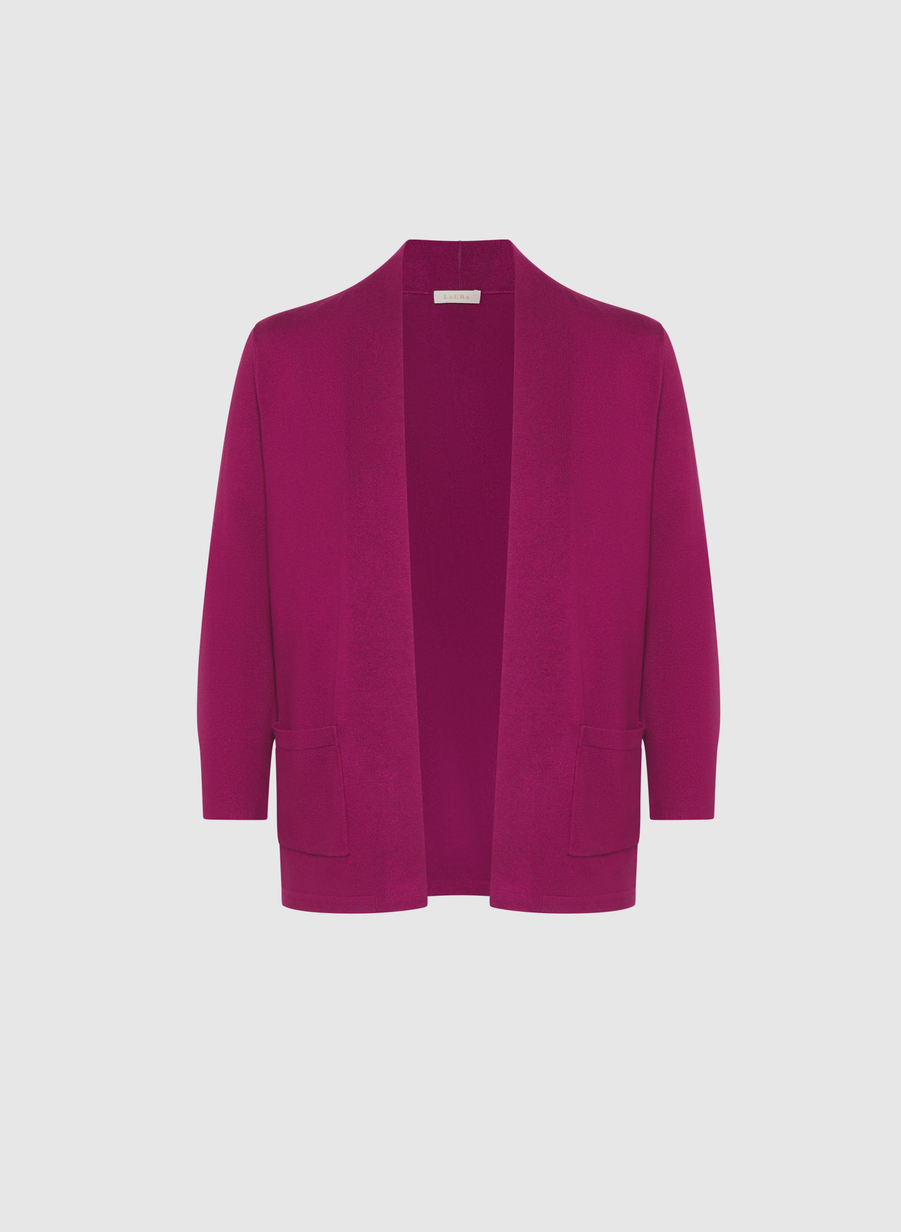 Short Open Front Cardigan - Image 6