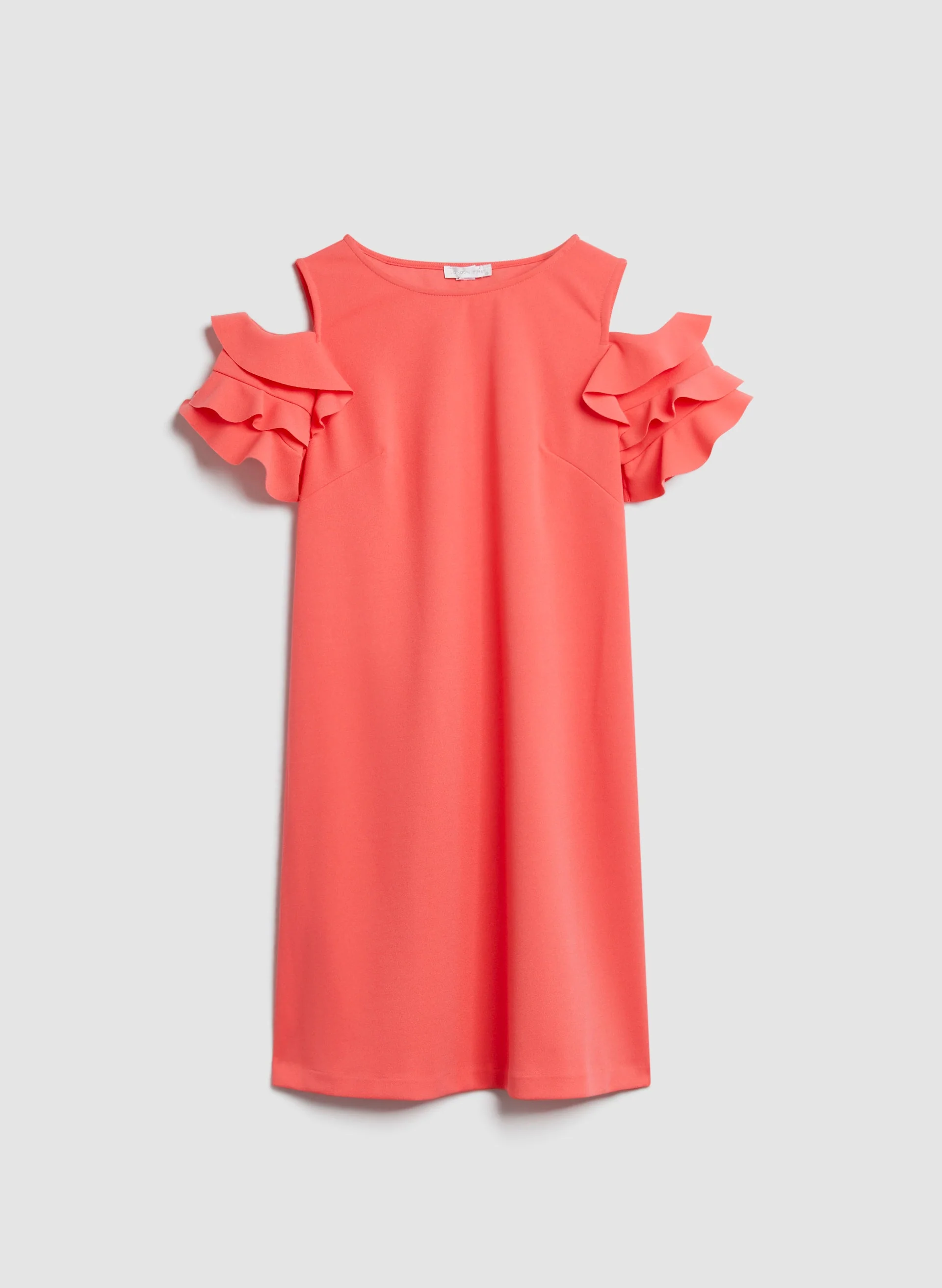 Short Ruffle Detail Dress - Image 6