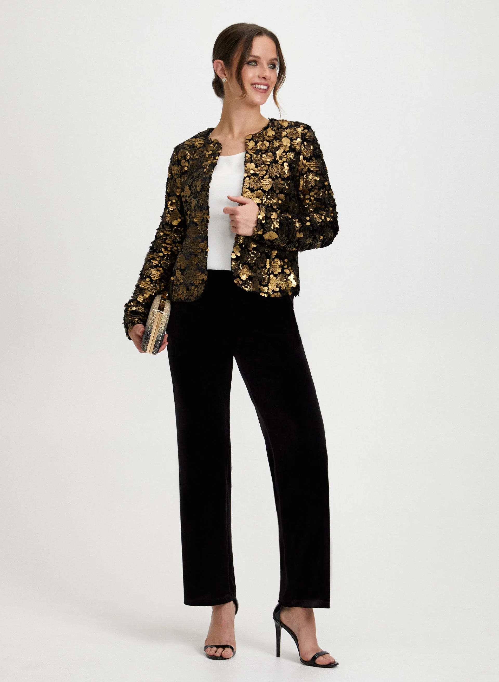 Short Sequin Jacket - Image 3