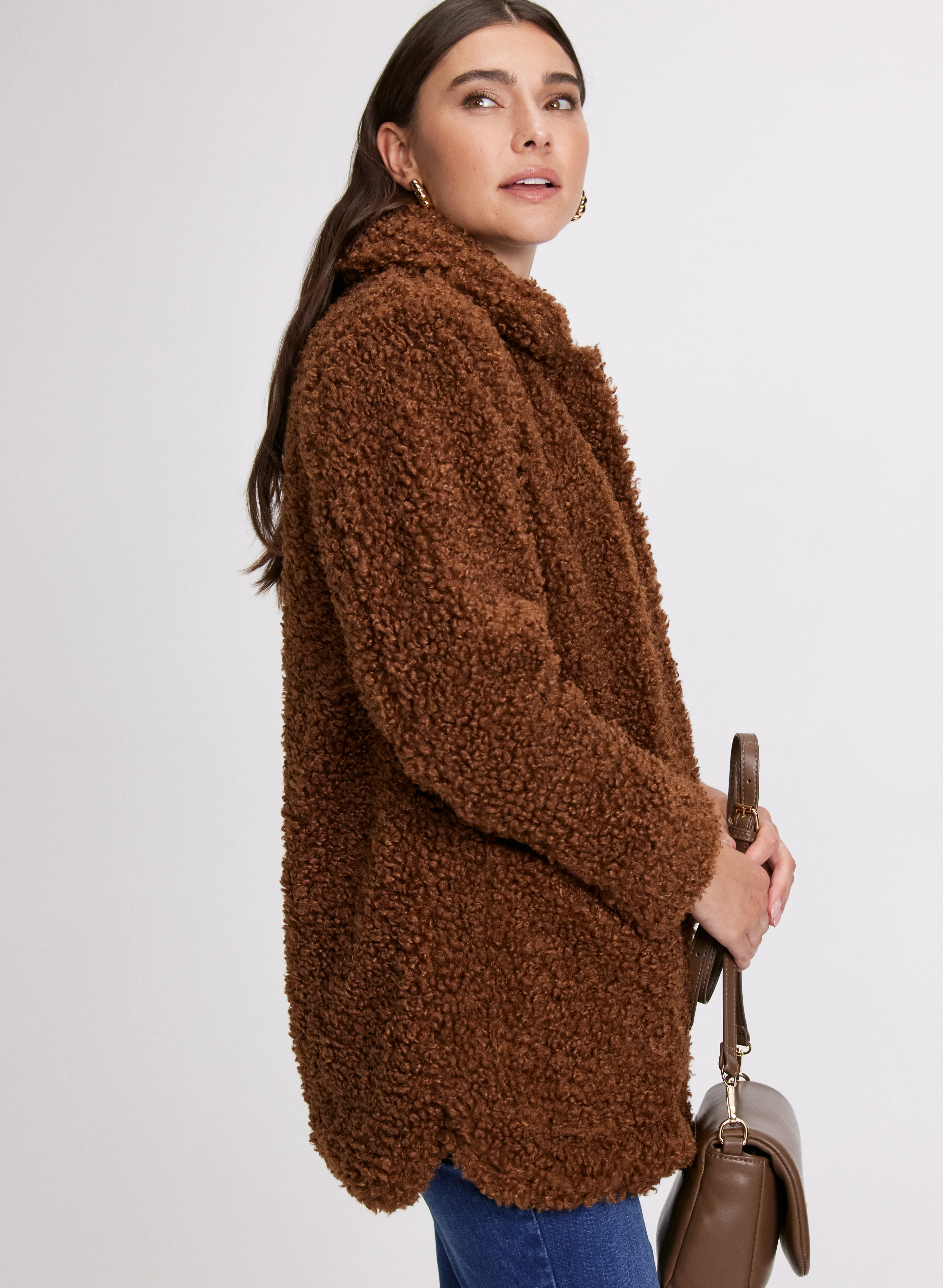 Short Shearling Coat - Image 2