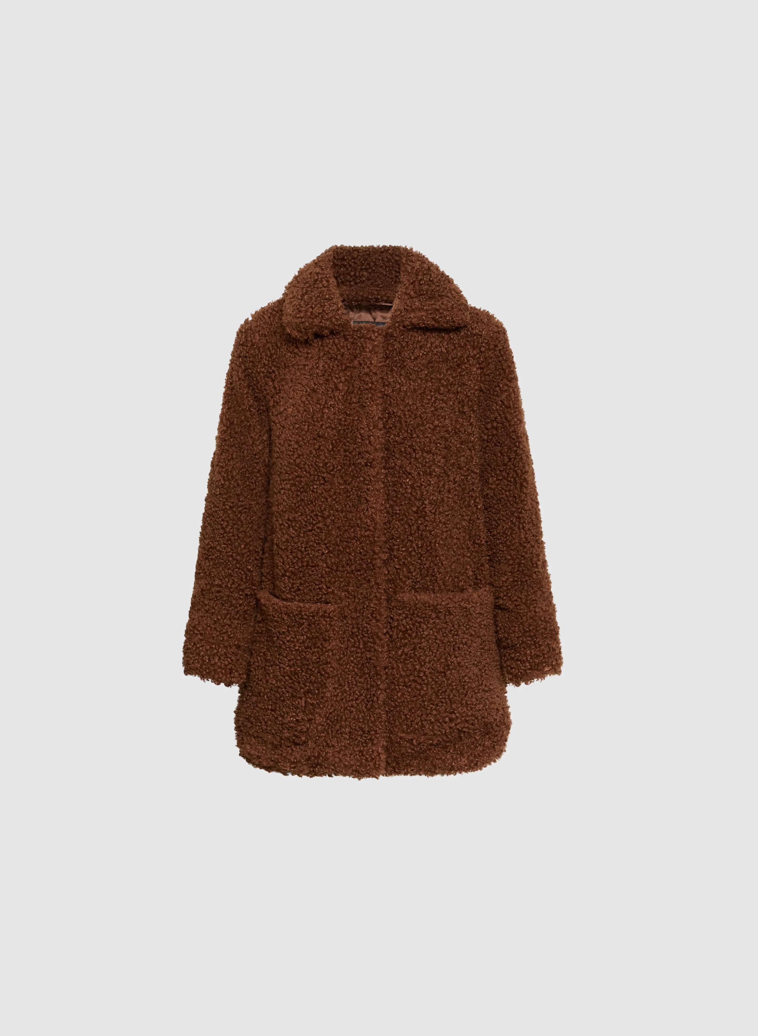 Short Shearling Coat - Image 6