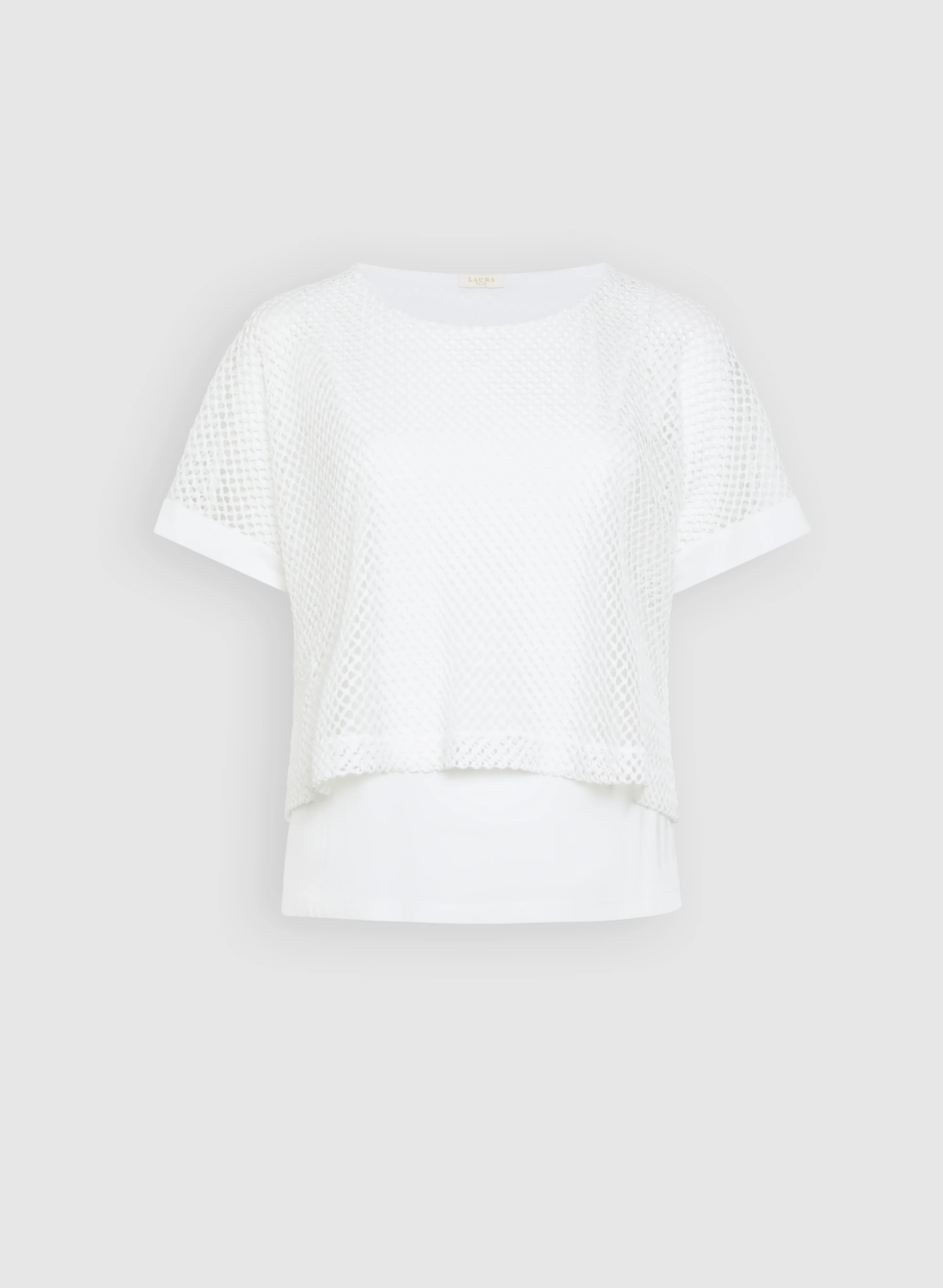 Short Sleeve Crochet Top - Image 6