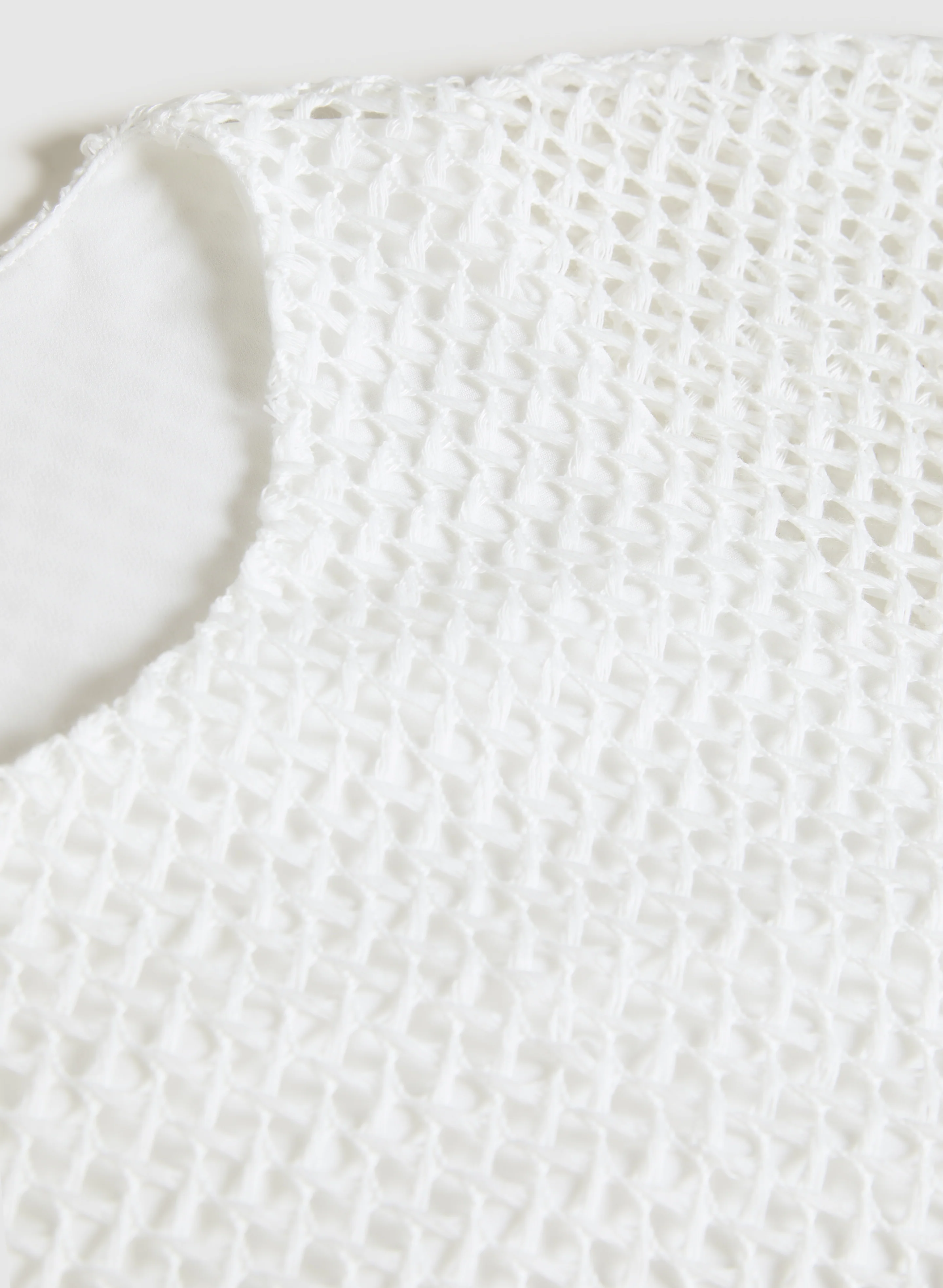 Short Sleeve Crochet Top - Image 7