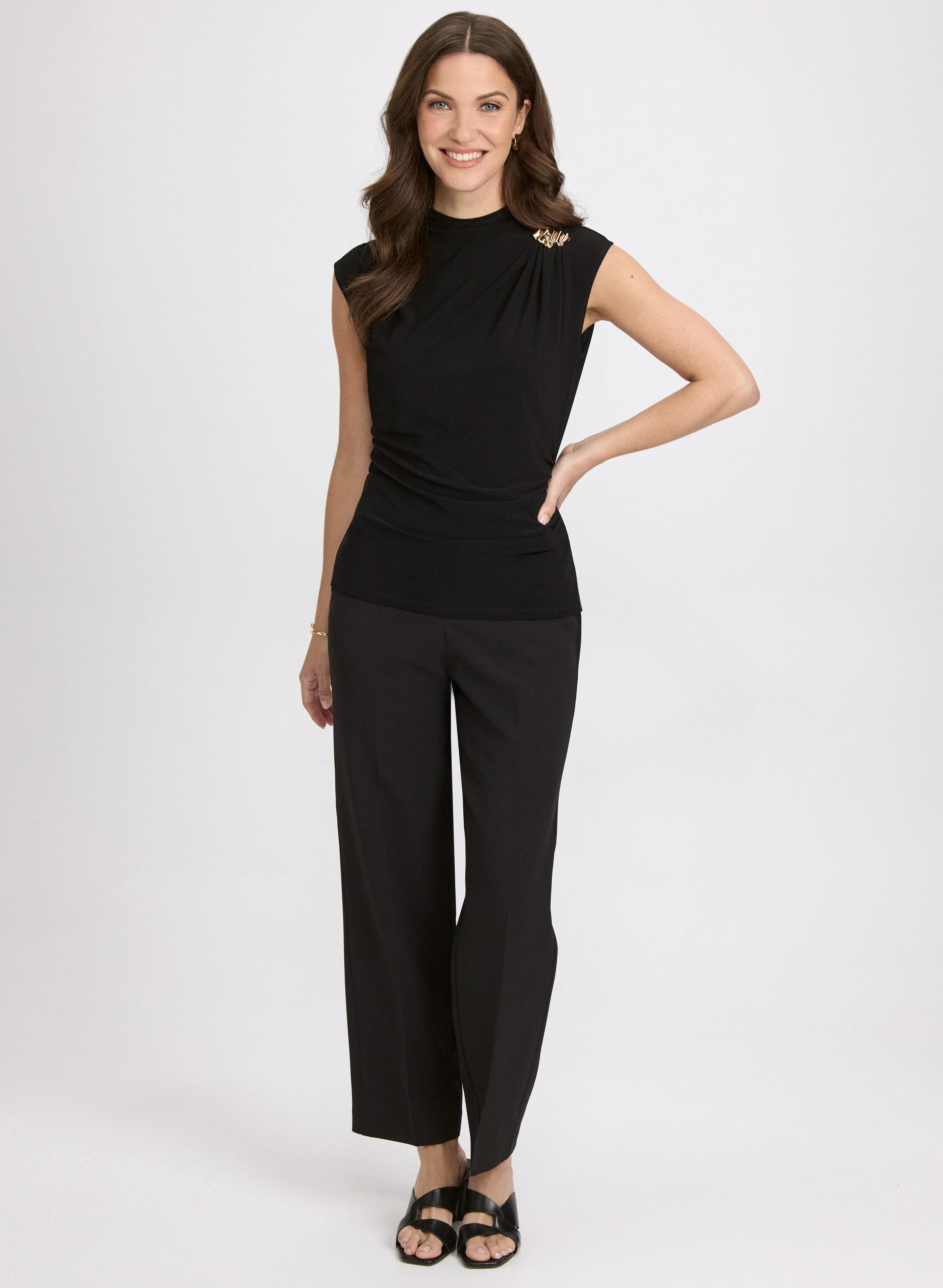 Shoulder Buckle Top - Image 3