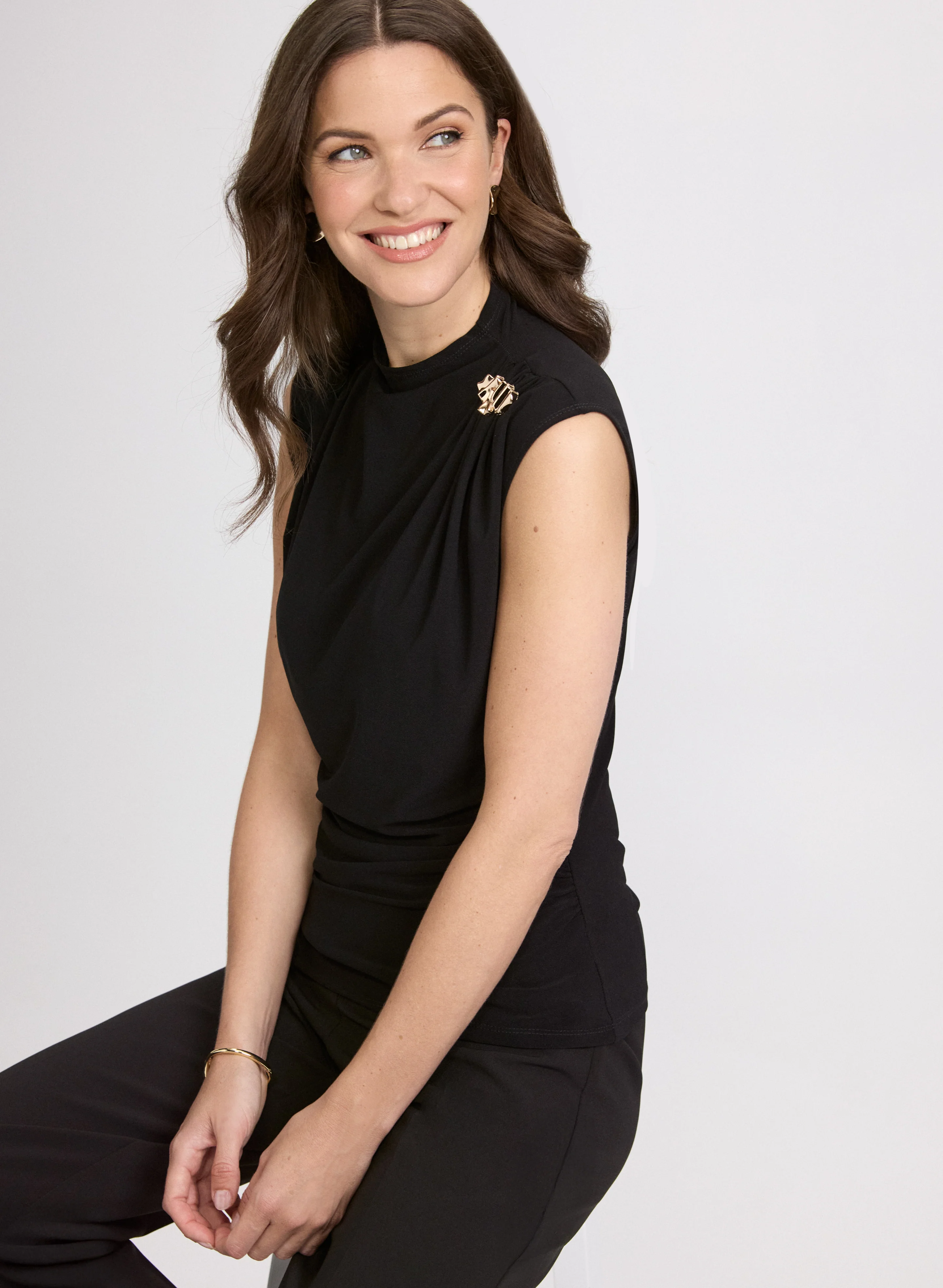 Shoulder Buckle Top - Image 5