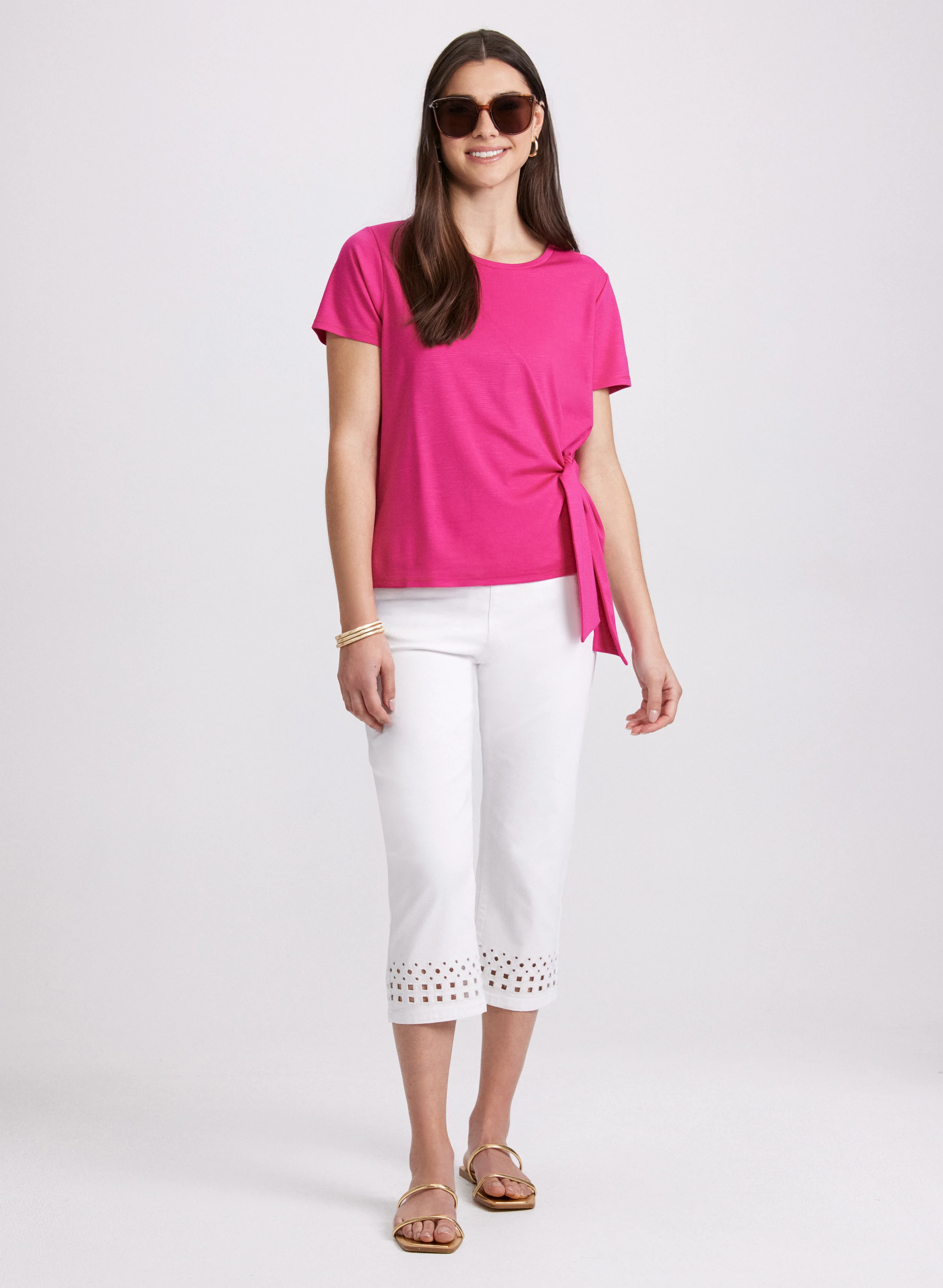 Side Tie T-Shirt - Image 3