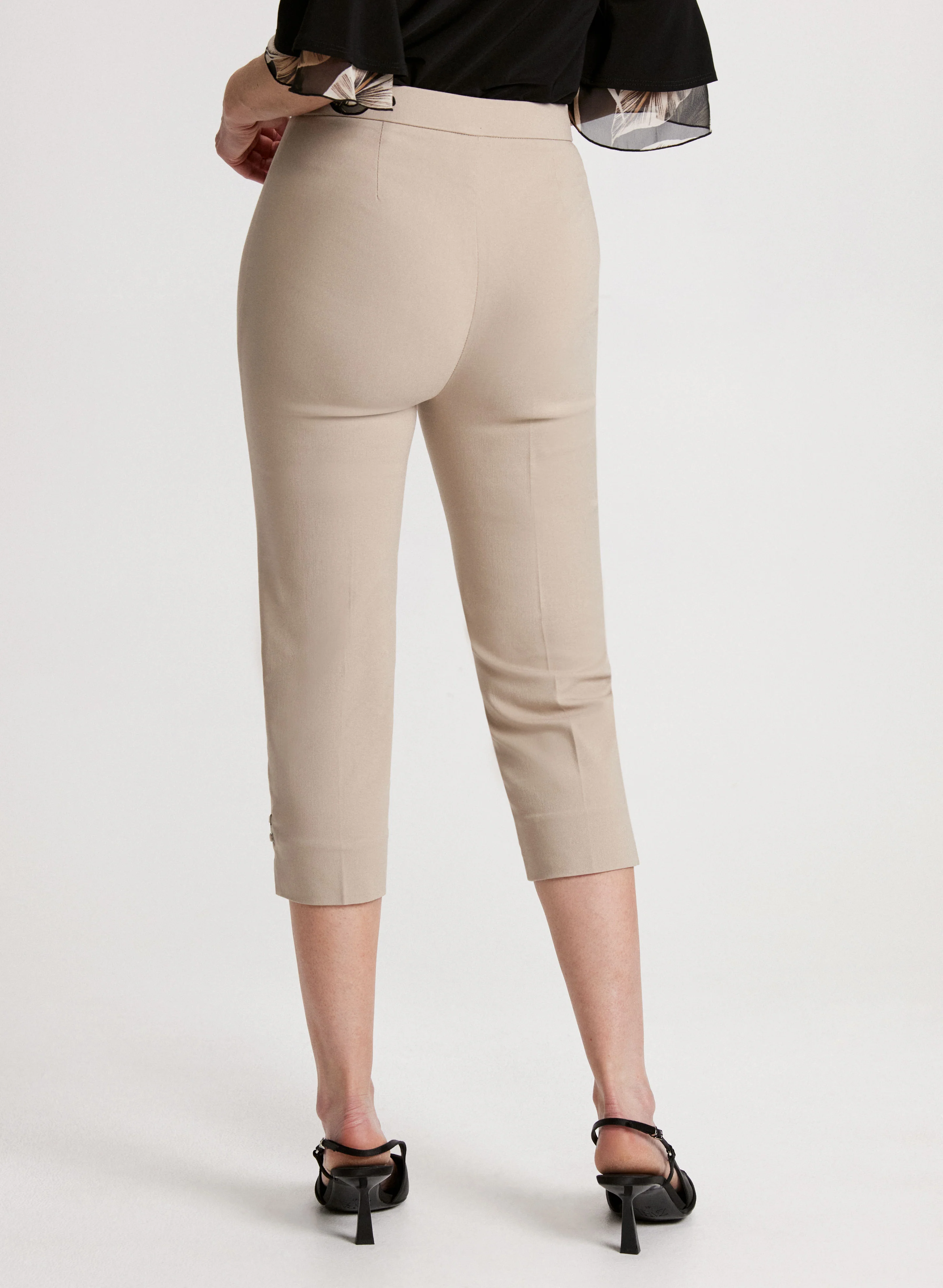 Signature Fit Bengaline Capris - Image 4