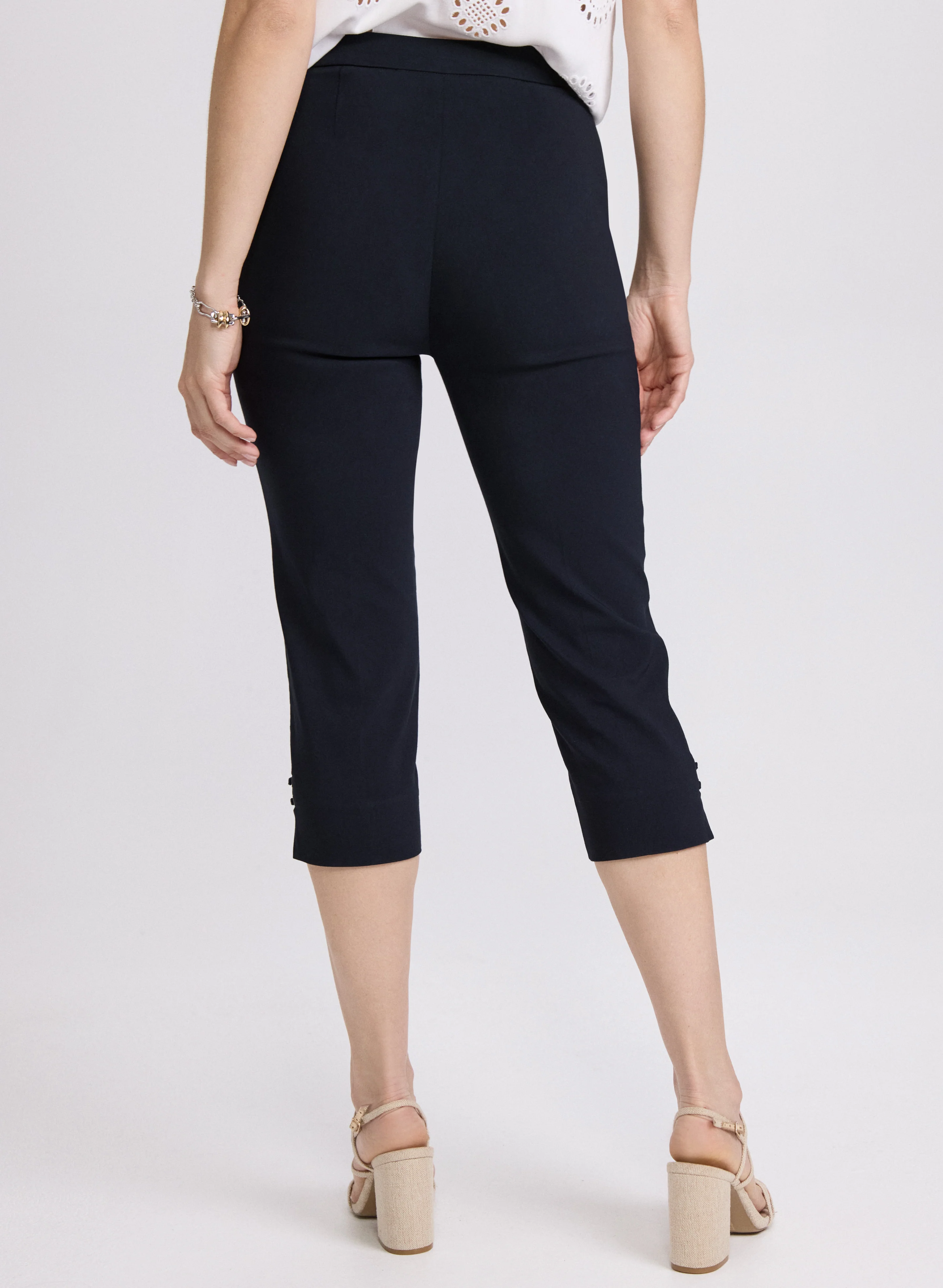 Signature Fit Bengaline Capris - Image 4