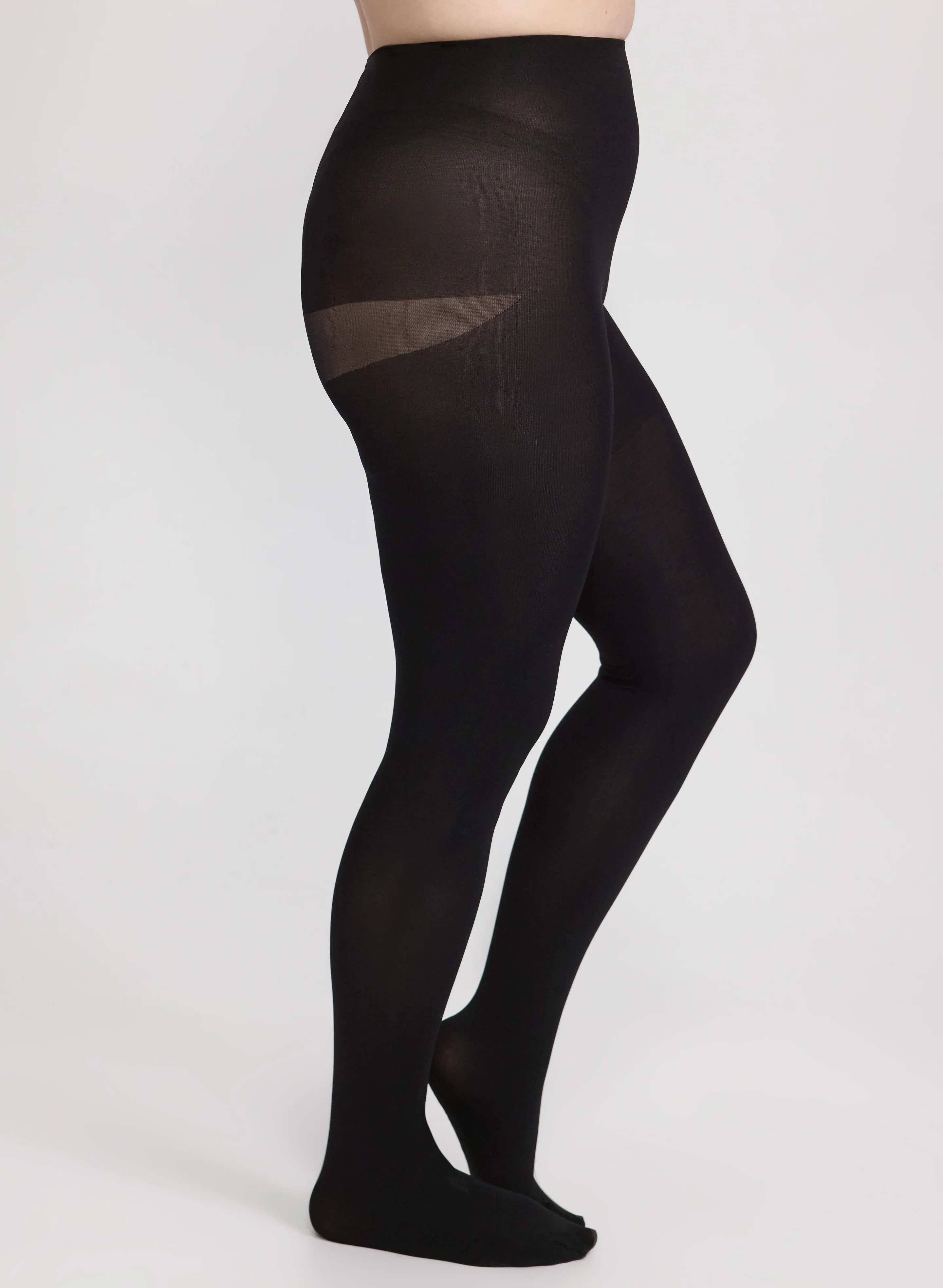 Silks - Opaque Comfort-Top Tights - Plus