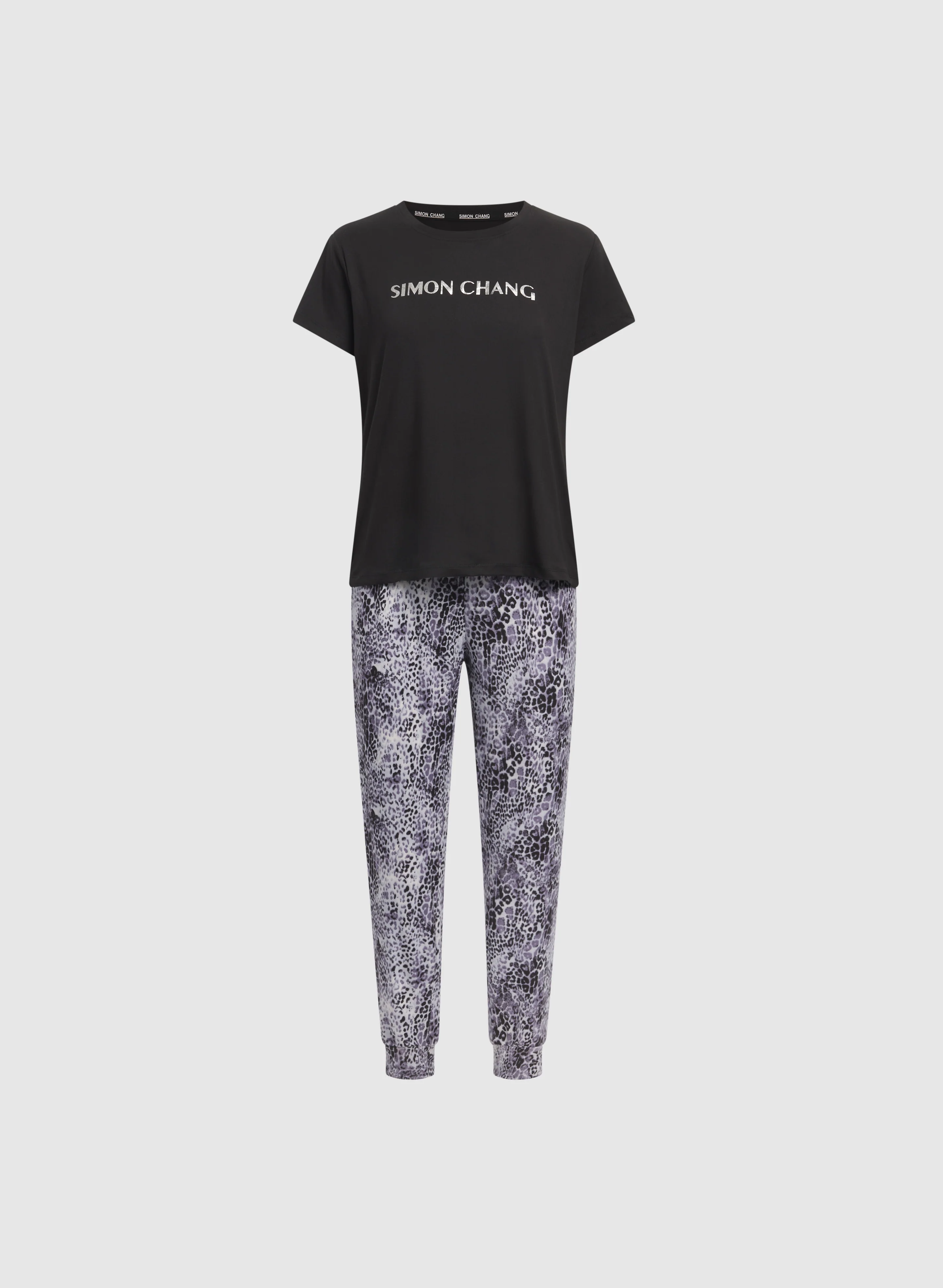 Simon Chang - Leopard Print Pyjama Set - Image 6