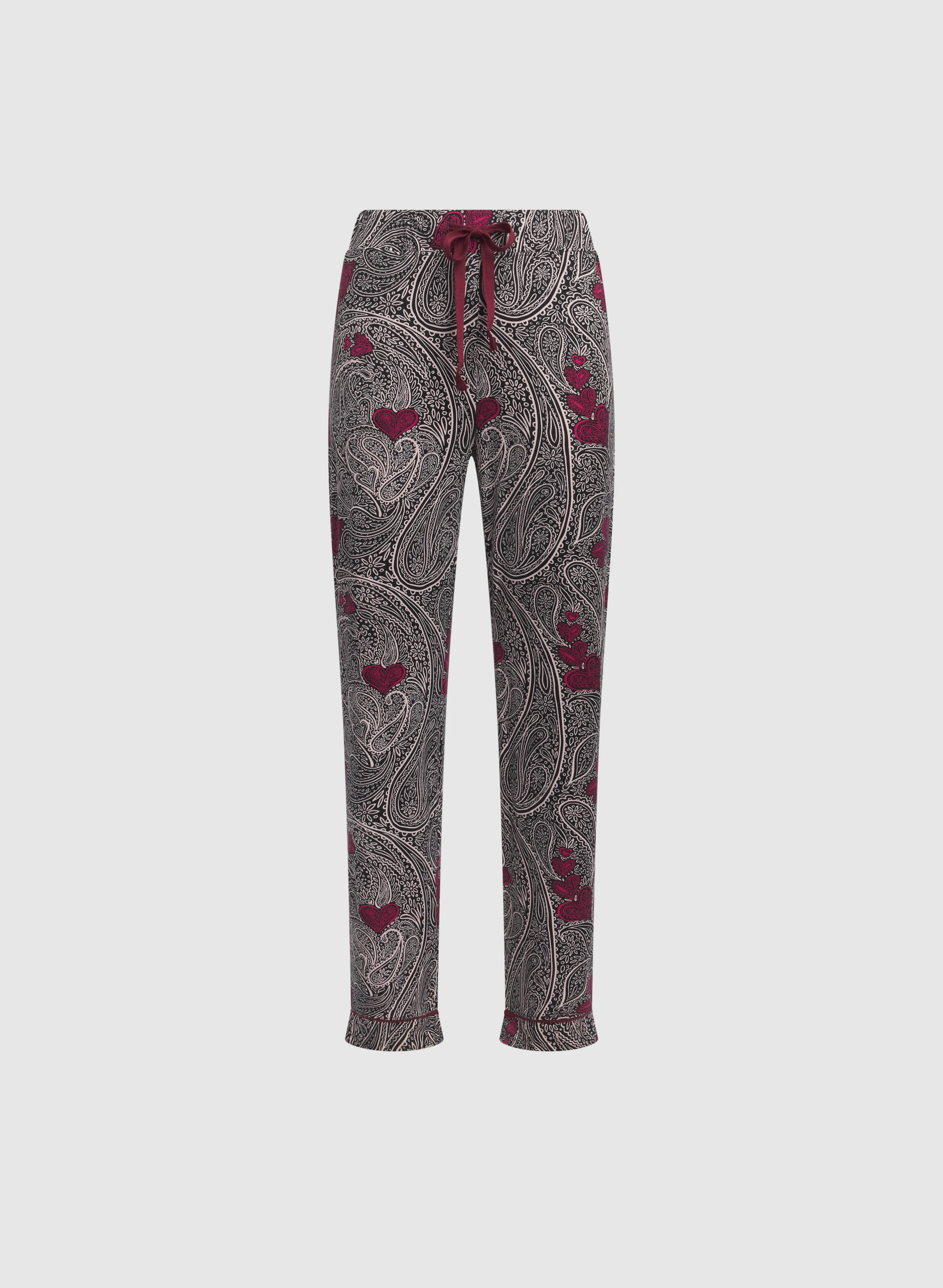 Simon Chang - Paisley Contrast Pyjama Set - Image 8