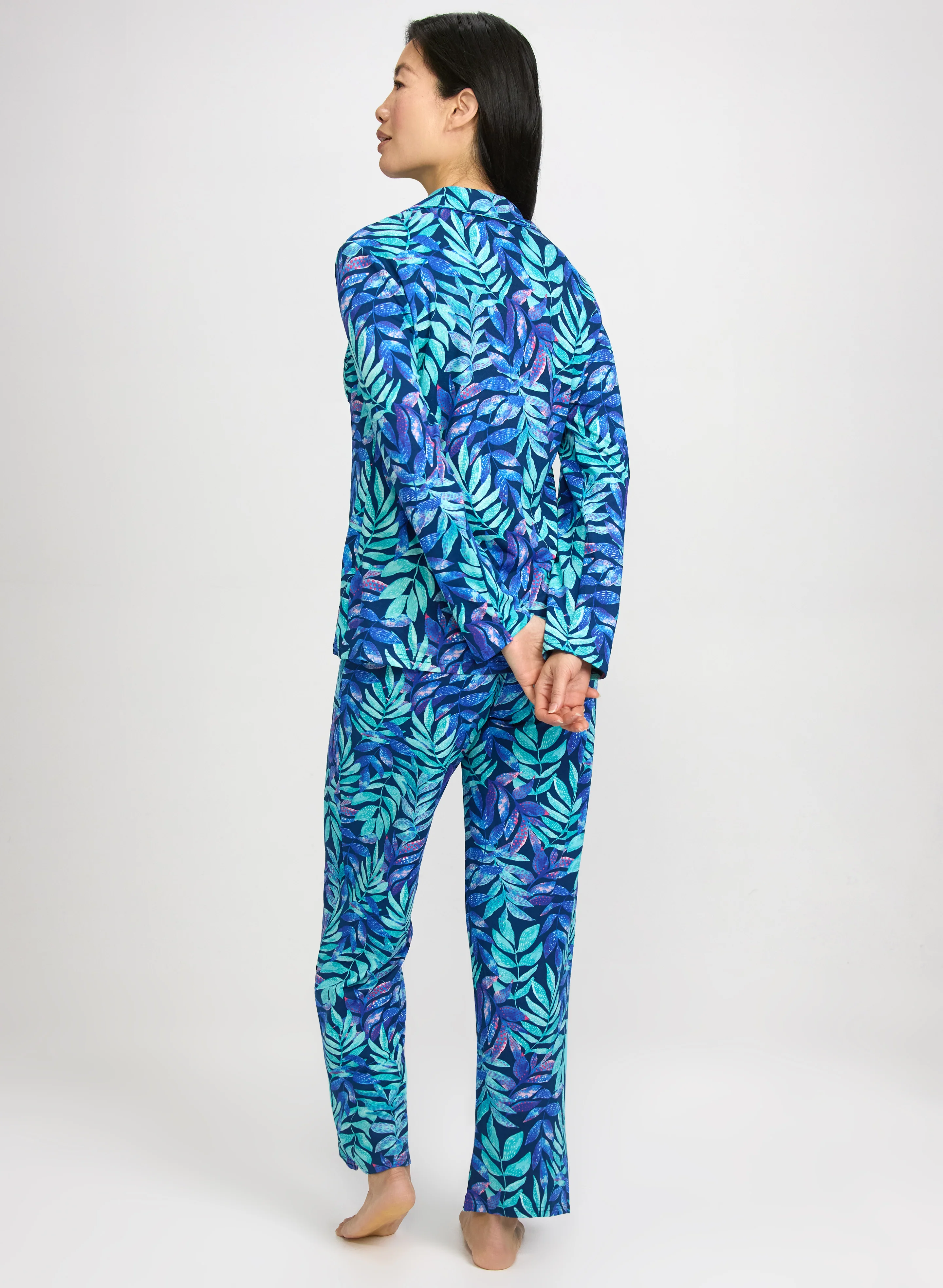 Simon Chang - Palm Print Pyjama Set - Image 2