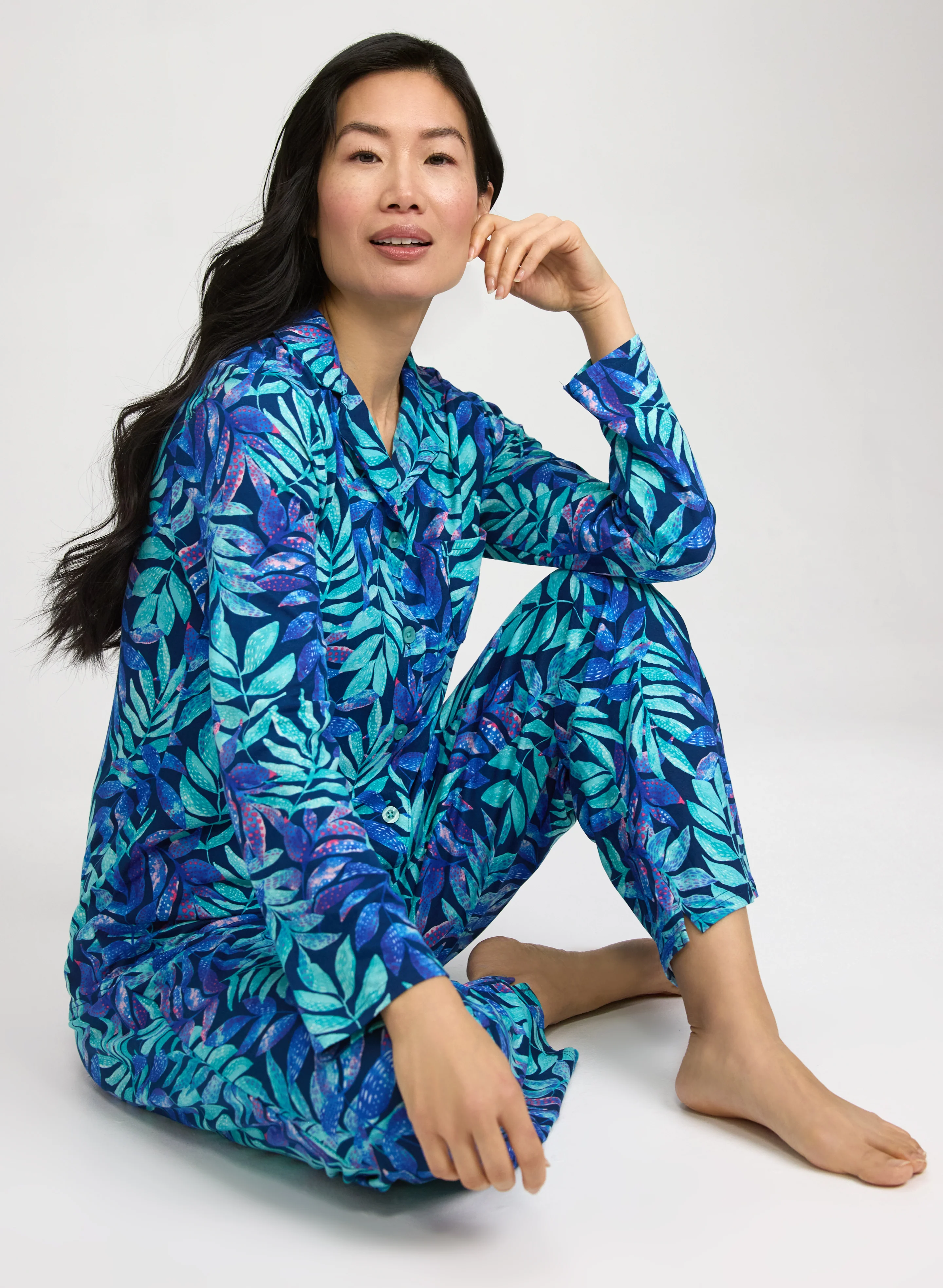 Simon Chang - Palm Print Pyjama Set - Image 3