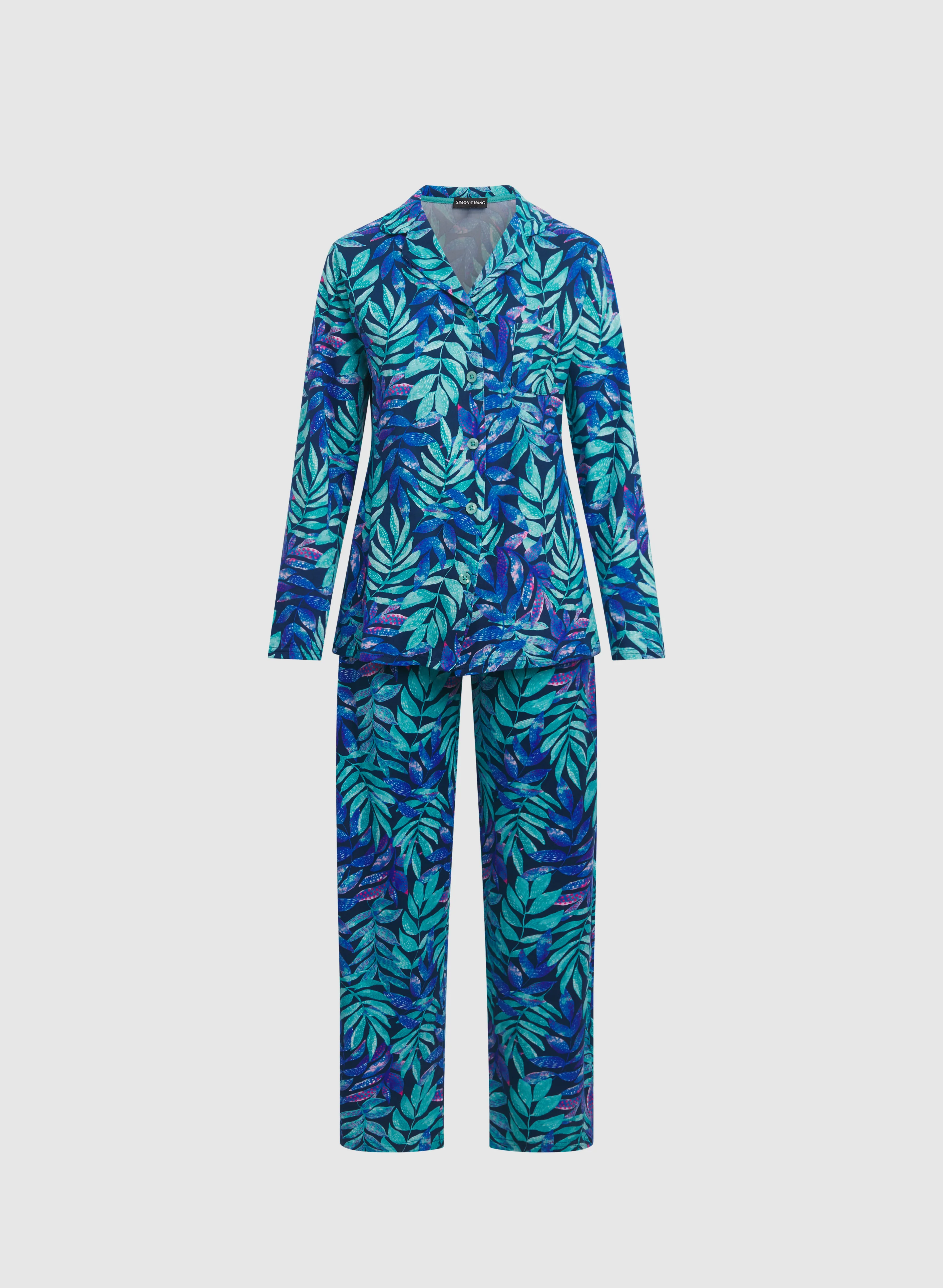 Simon Chang - Palm Print Pyjama Set - Image 6