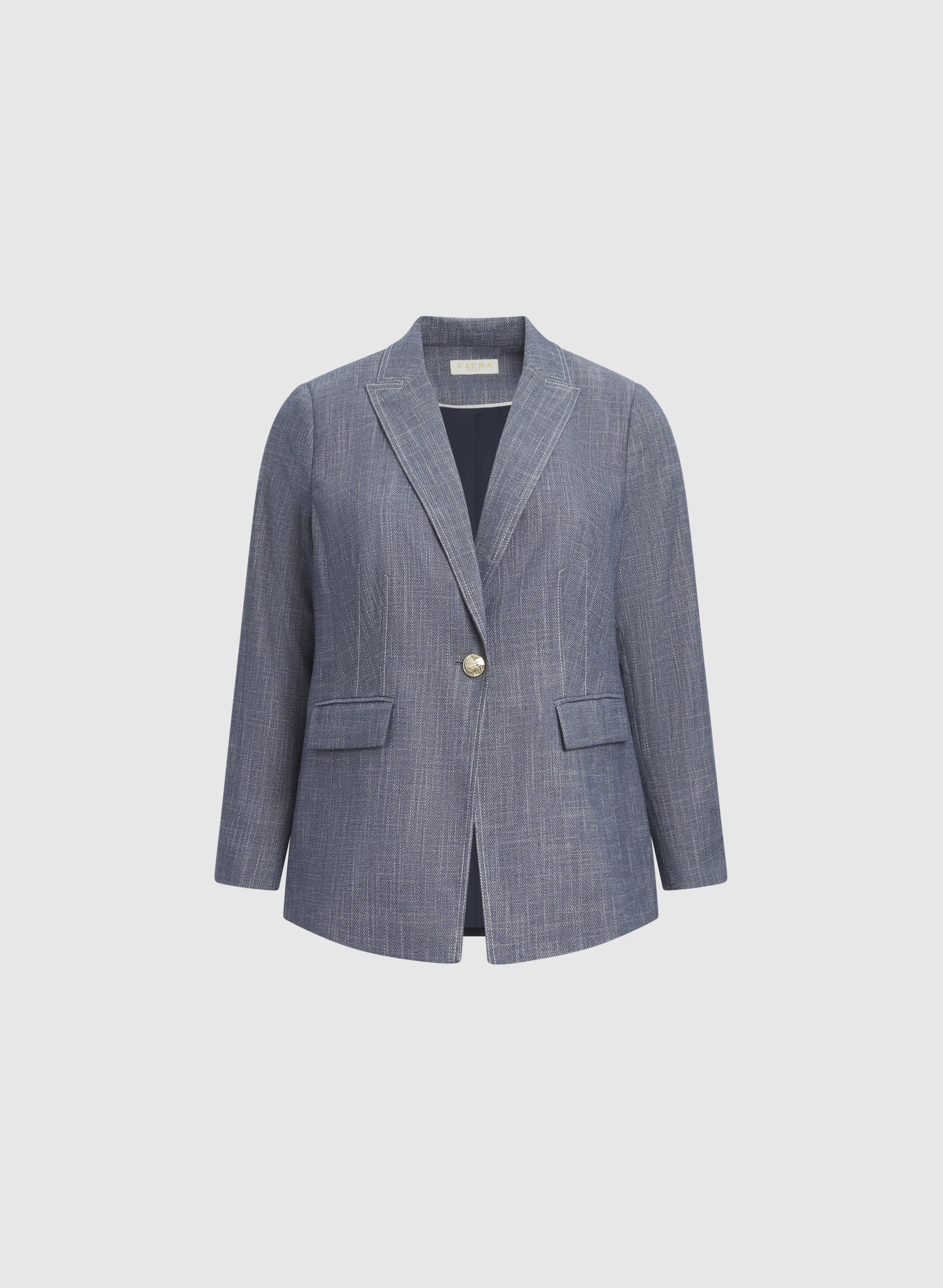 Single-Button Blazer - Image 6