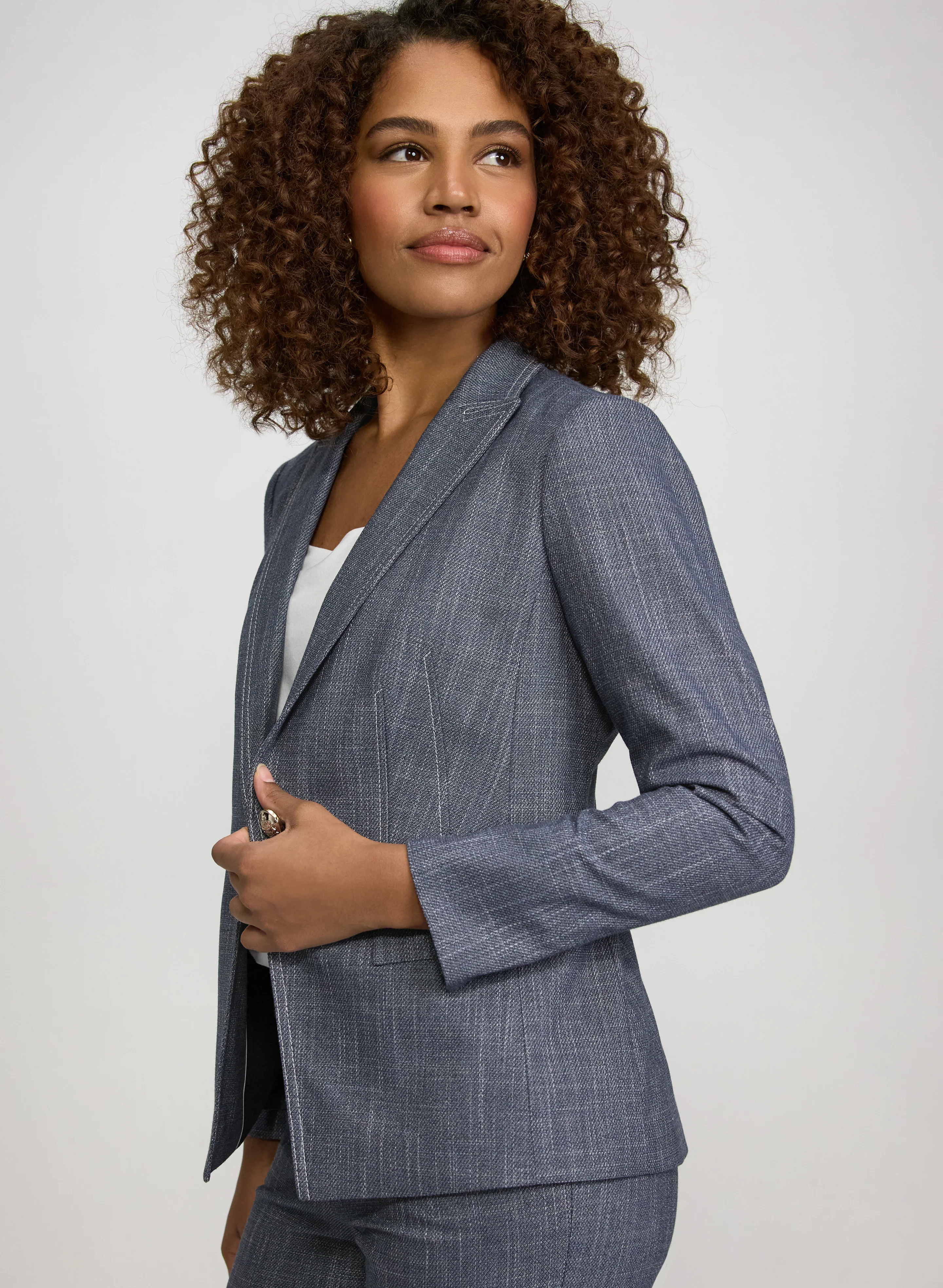Single-Button Blazer - Image 2