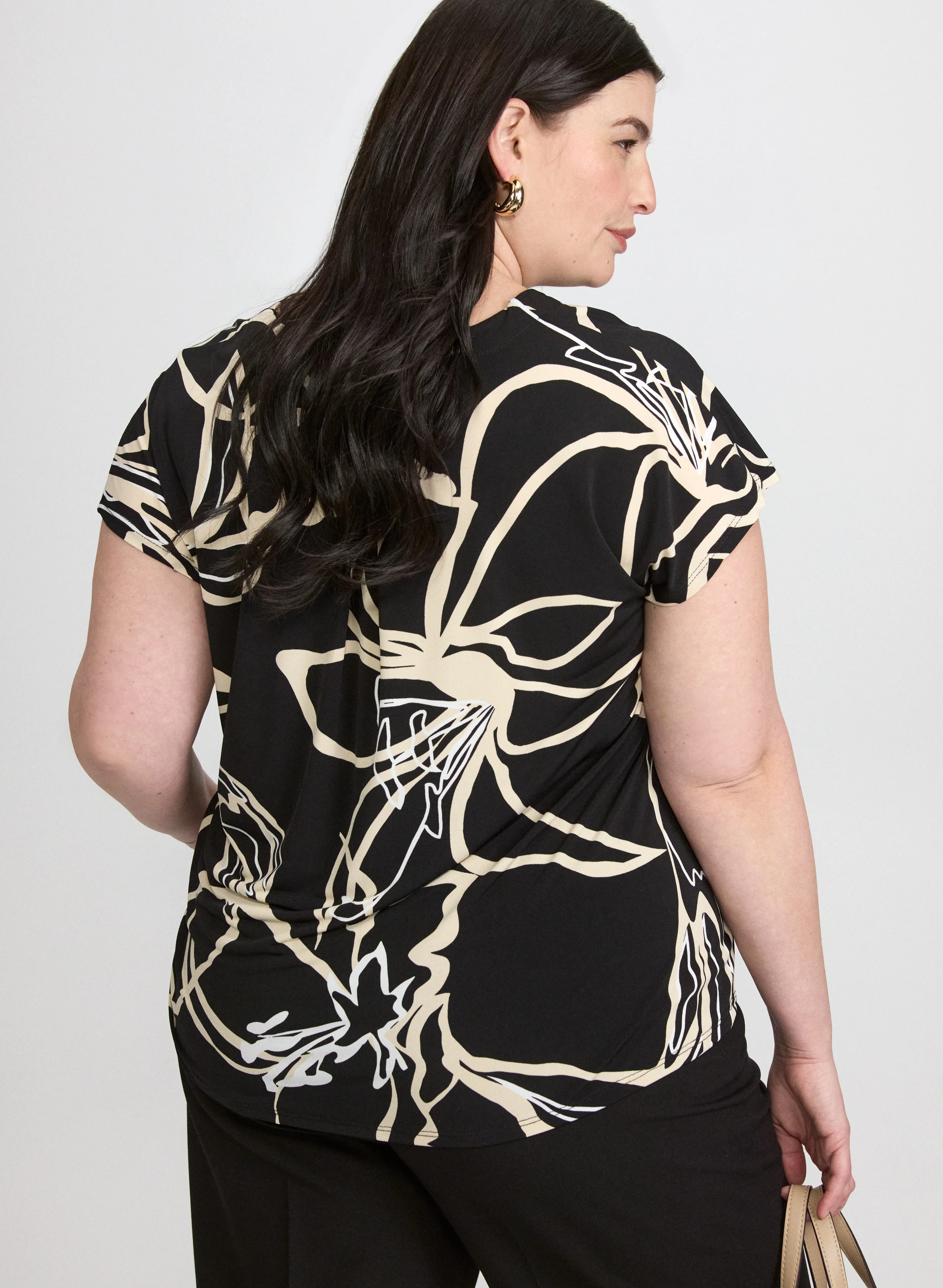 Sketched Floral Top - Image 4